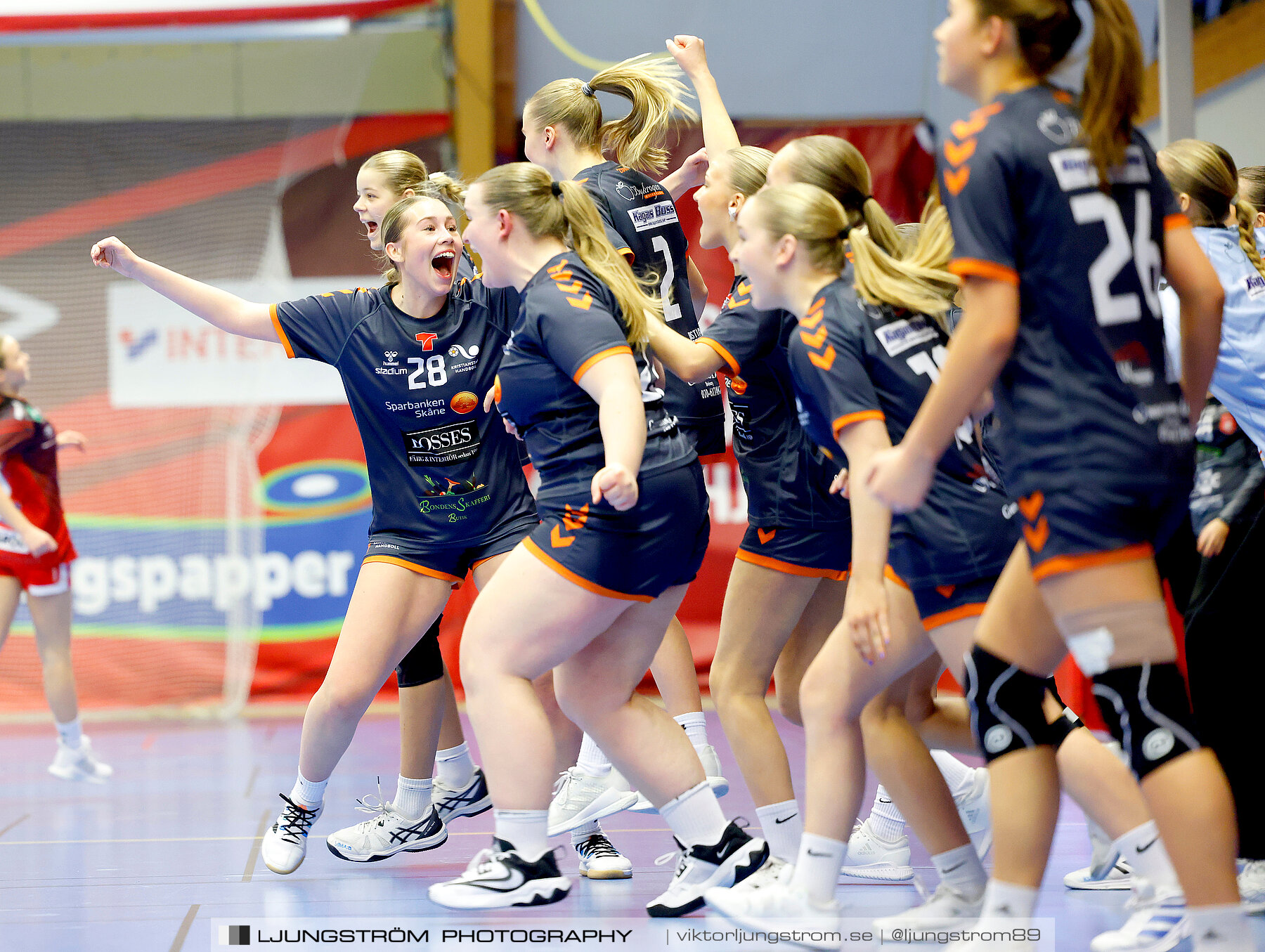 USM F14 Steg 3A Skövde HF Vit-Kristianstad HK 17-18,dam,Skövde Idrottshall,Skövde,Sverige,Ungdoms-SM,Handboll,2024,329701