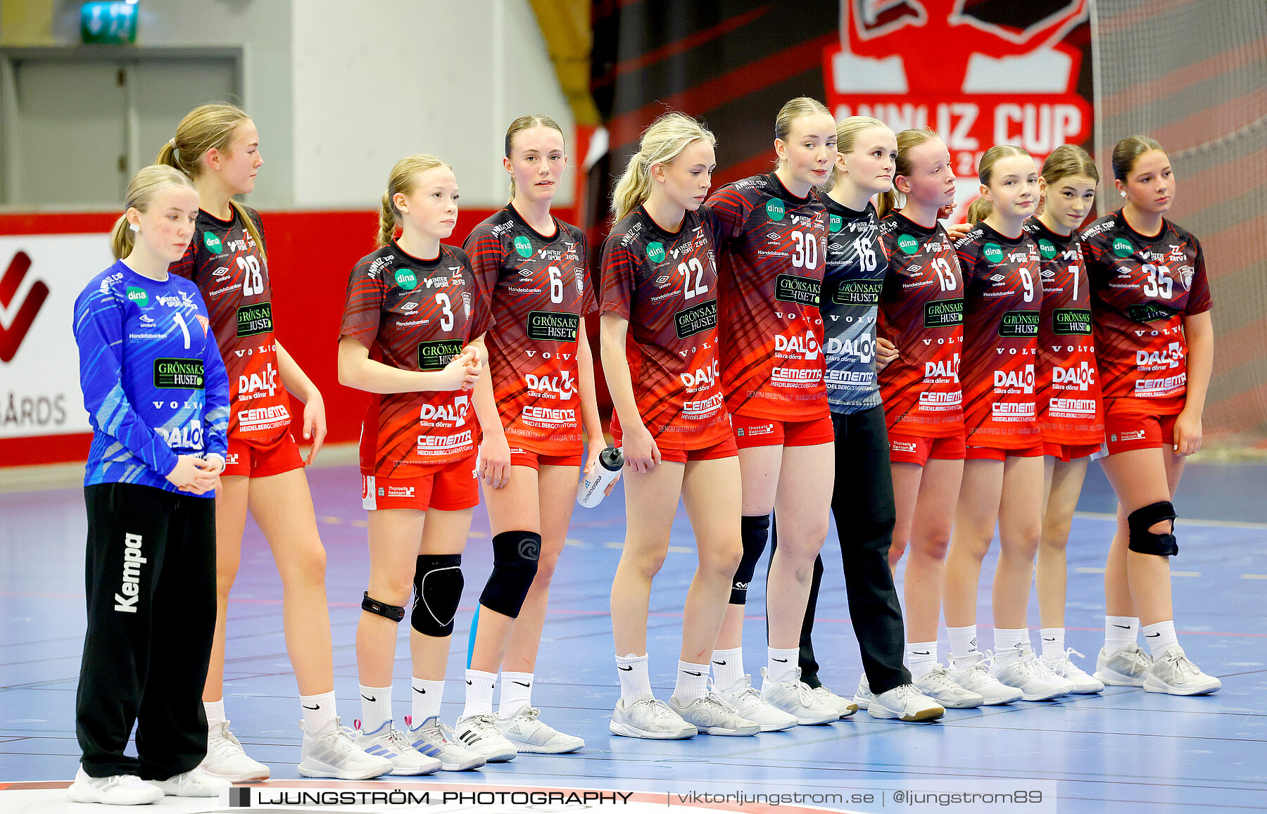 USM F14 Steg 3A Skövde HF Vit-Kristianstad HK 17-18,dam,Skövde Idrottshall,Skövde,Sverige,Ungdoms-SM,Handboll,2024,329711