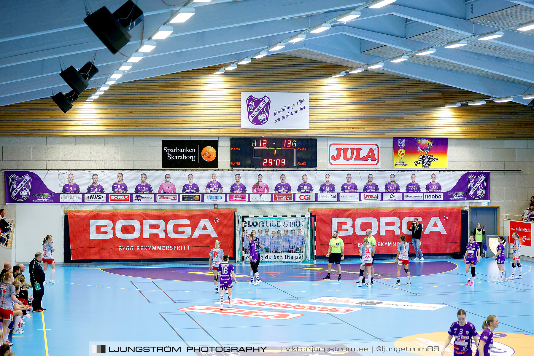 Skara HF-Skövde HF 29-27,dam,Skara Idrottshall,Skara,Sverige,Handboll,,2024,329885