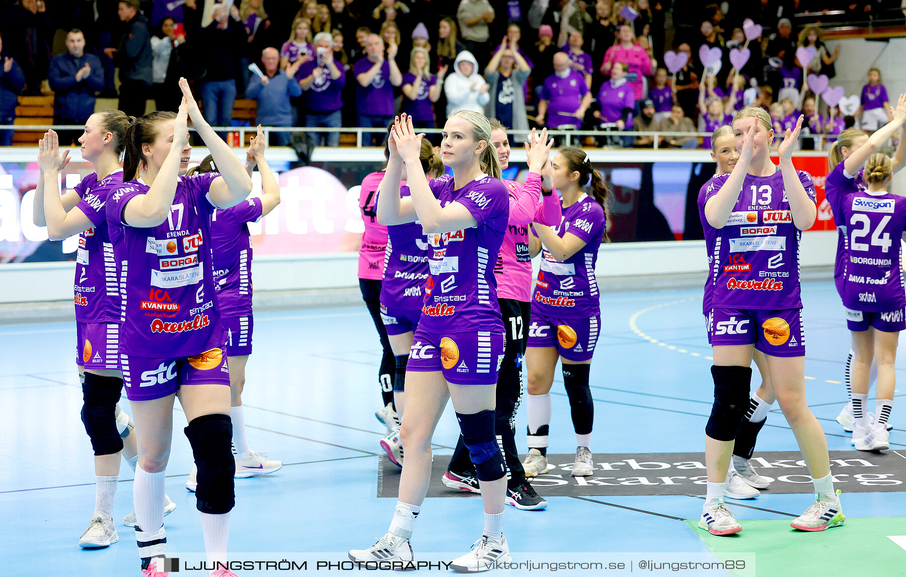 Skara HF-Skövde HF 29-27,dam,Skara Idrottshall,Skara,Sverige,Handboll,,2024,330005