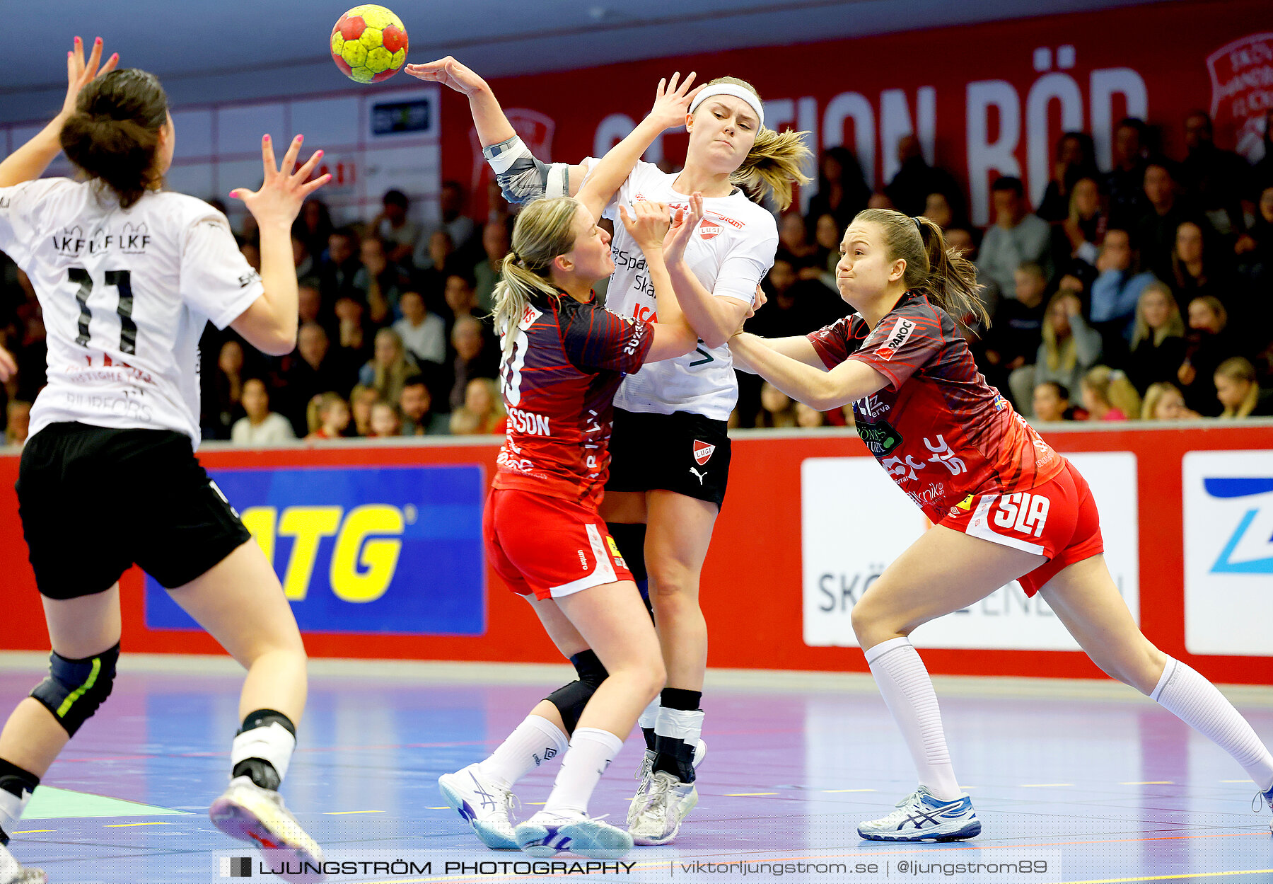 Skövde HF-Lugi HF 31-28,dam,Skövde Idrottshall,Skövde,Sverige,Handboll,,2024,330771