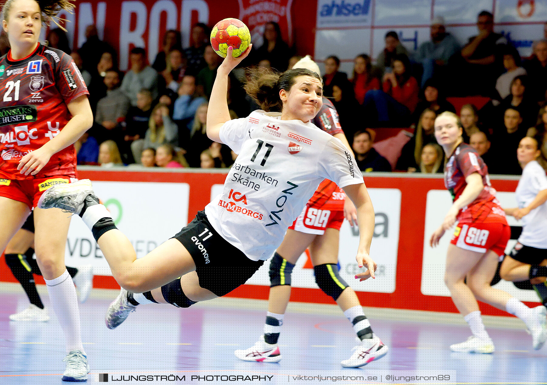 Skövde HF-Lugi HF 31-28,dam,Skövde Idrottshall,Skövde,Sverige,Handboll,,2024,330774