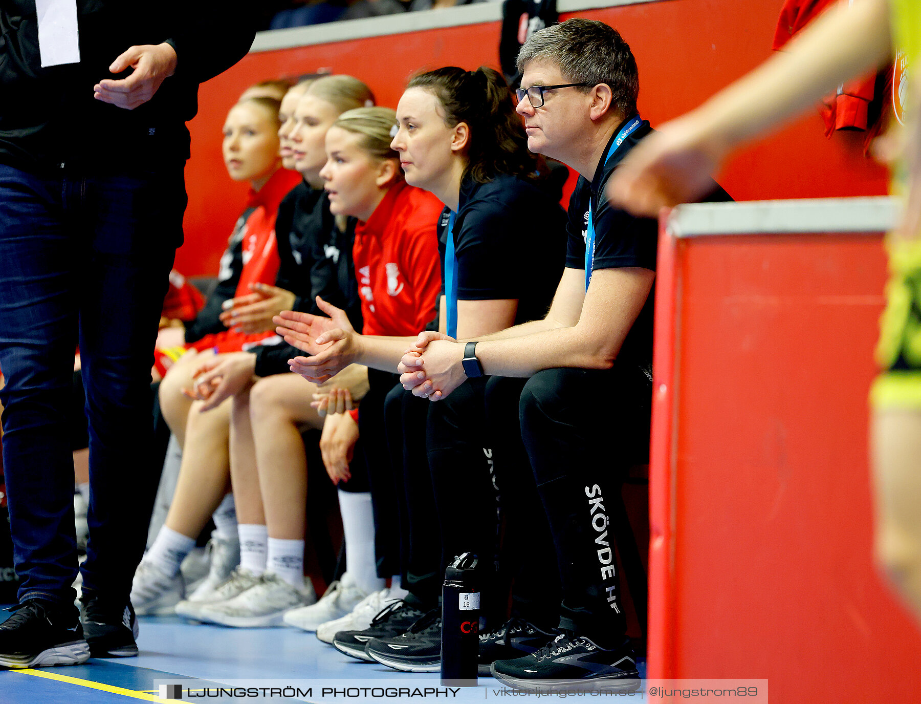 USM F18 Steg 4 Skövde HF-Kärra HF 13-23,dam,Skövde Idrottshall,Skövde,Sverige,Ungdoms-SM,Handboll,2024,331887