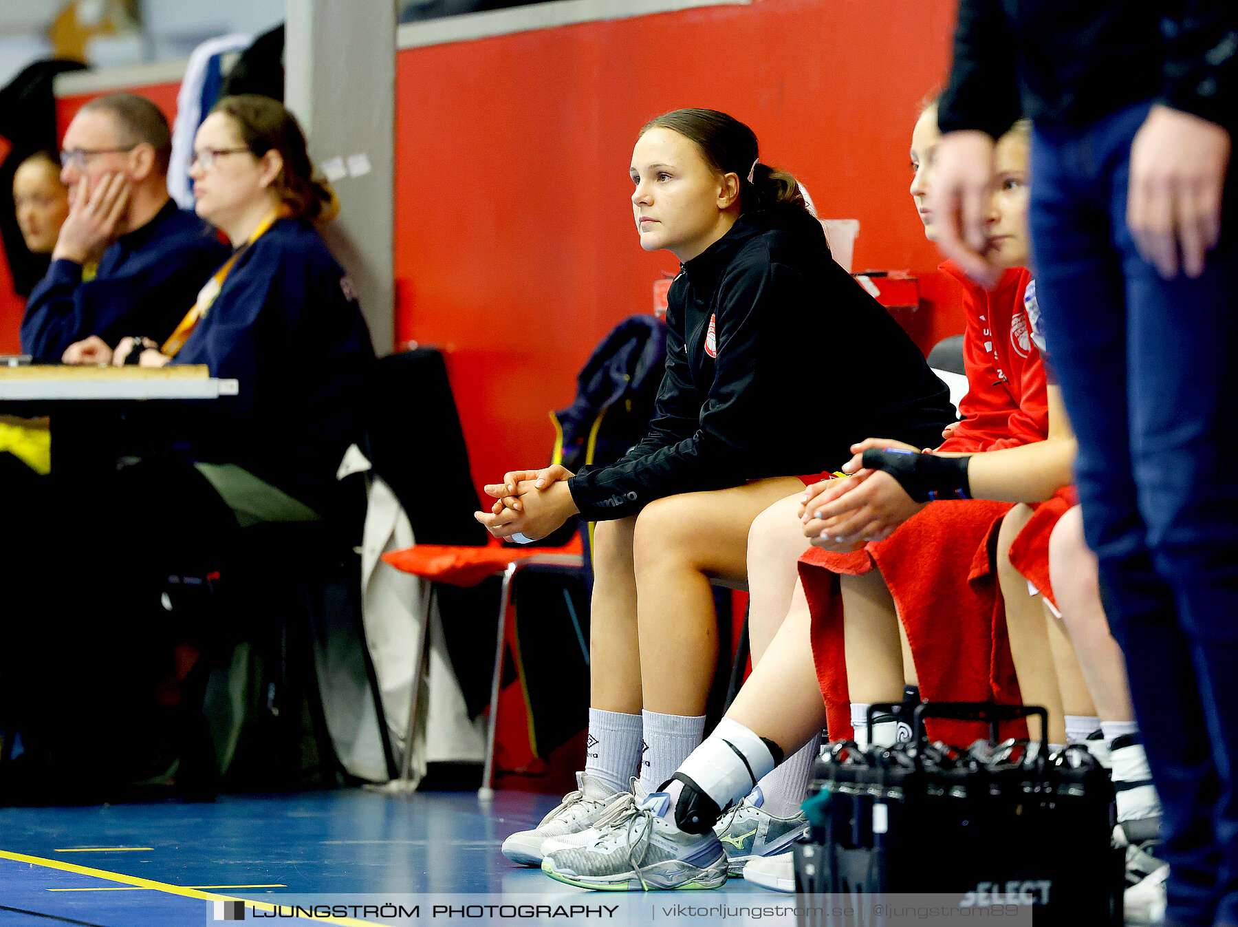 USM F18 Steg 4 Skövde HF-Kärra HF 13-23,dam,Skövde Idrottshall,Skövde,Sverige,Ungdoms-SM,Handboll,2024,331888
