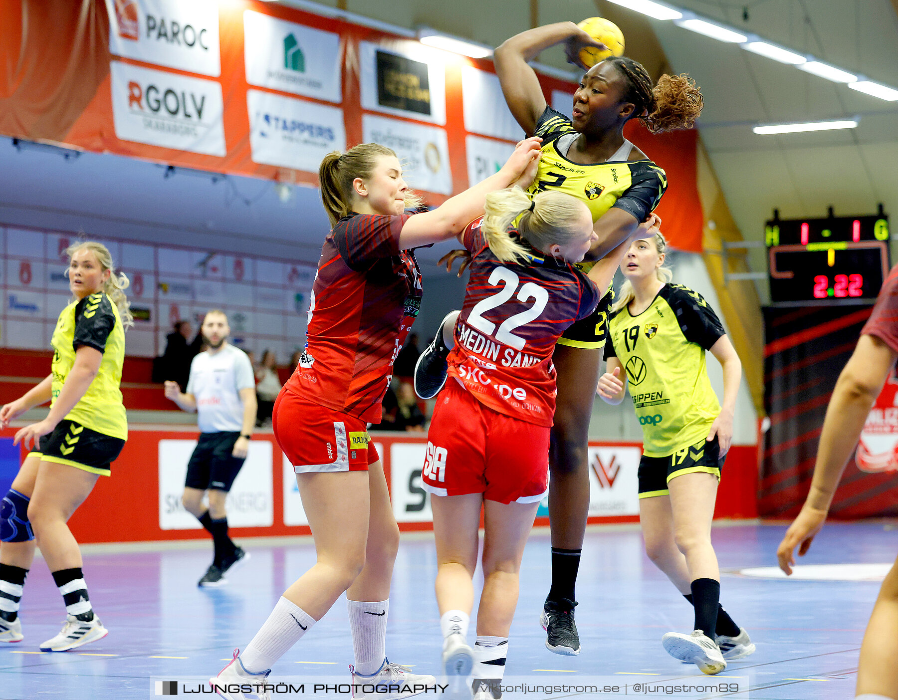 USM F18 Steg 4 Skövde HF-Kärra HF 13-23,dam,Skövde Idrottshall,Skövde,Sverige,Ungdoms-SM,Handboll,2024,331894
