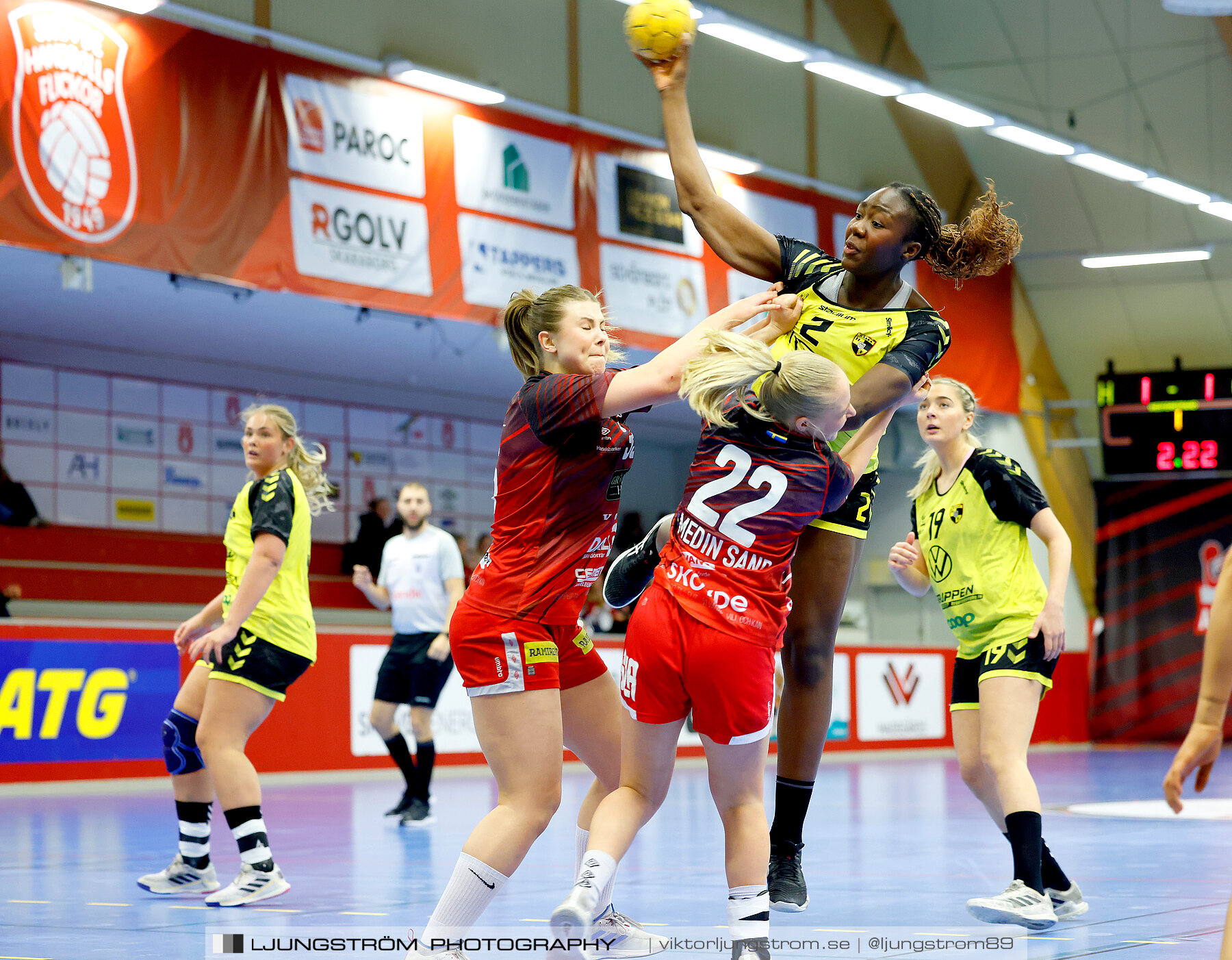 USM F18 Steg 4 Skövde HF-Kärra HF 13-23,dam,Skövde Idrottshall,Skövde,Sverige,Ungdoms-SM,Handboll,2024,331895