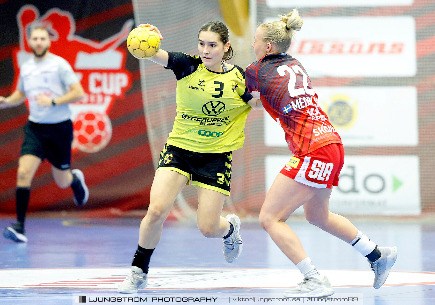 USM F18 Steg 4 Skövde HF-Kärra HF 13-23,dam,Skövde Idrottshall,Skövde,Sverige,Ungdoms-SM,Handboll,2024,331896