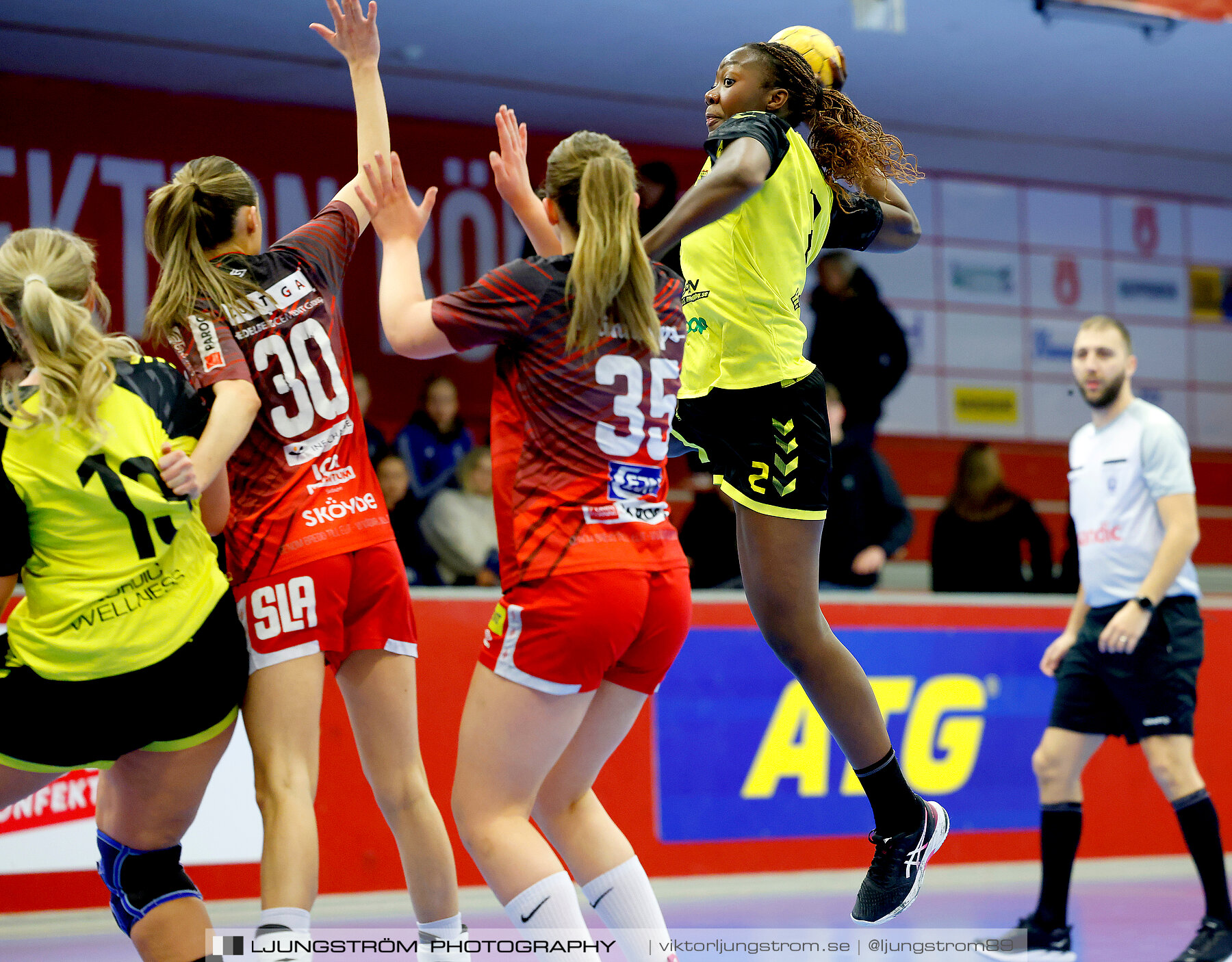 USM F18 Steg 4 Skövde HF-Kärra HF 13-23,dam,Skövde Idrottshall,Skövde,Sverige,Ungdoms-SM,Handboll,2024,331907