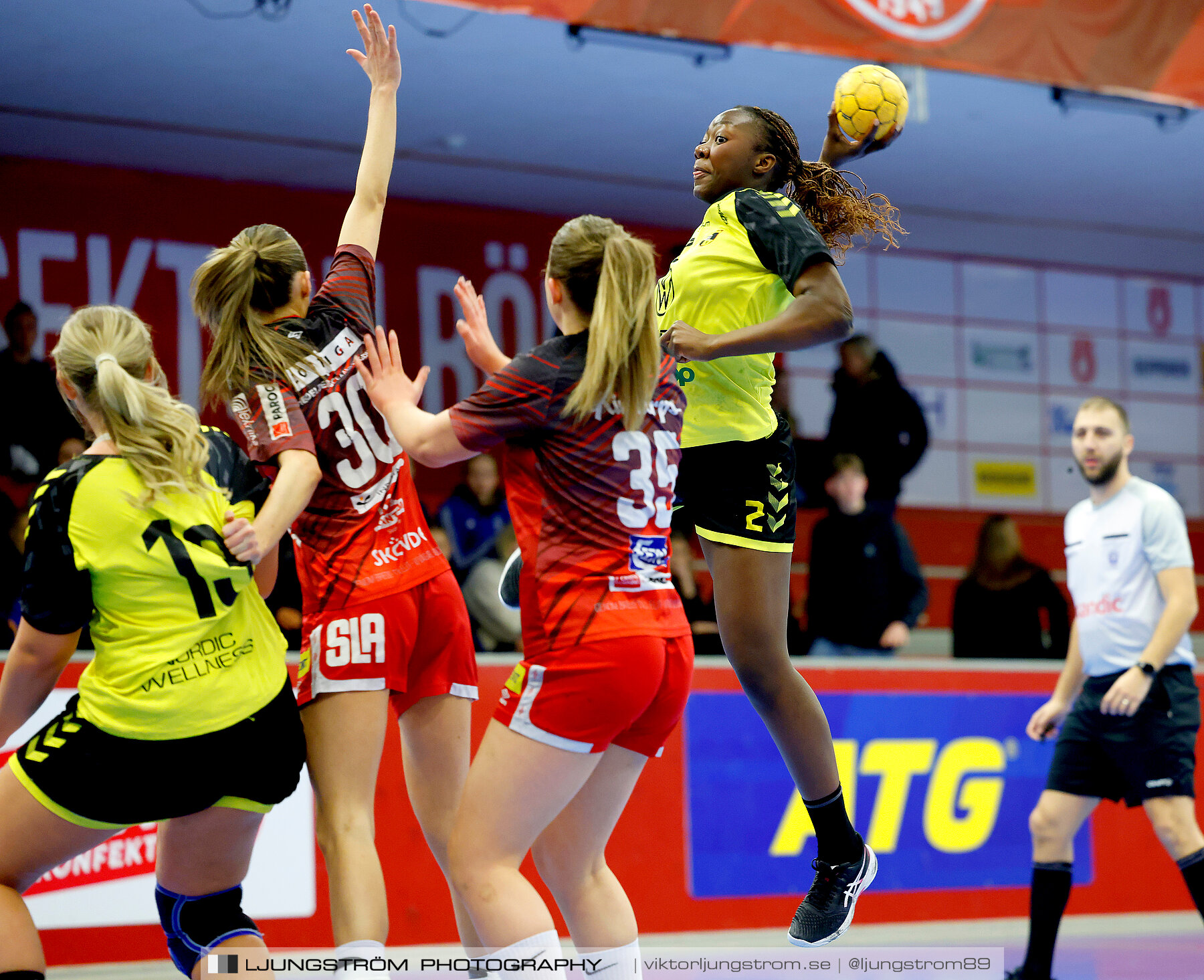 USM F18 Steg 4 Skövde HF-Kärra HF 13-23,dam,Skövde Idrottshall,Skövde,Sverige,Ungdoms-SM,Handboll,2024,331908