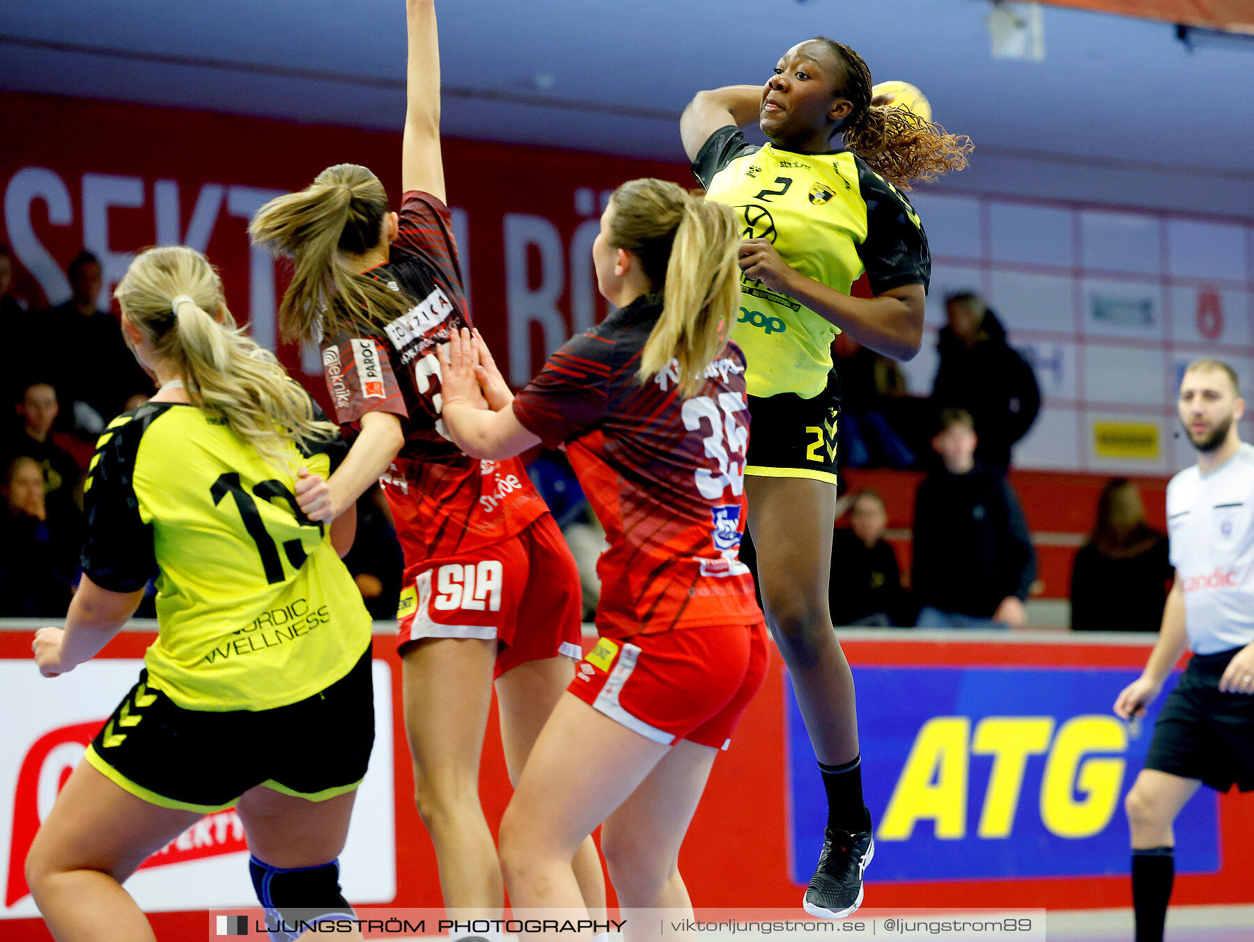 USM F18 Steg 4 Skövde HF-Kärra HF 13-23,dam,Skövde Idrottshall,Skövde,Sverige,Ungdoms-SM,Handboll,2024,331909