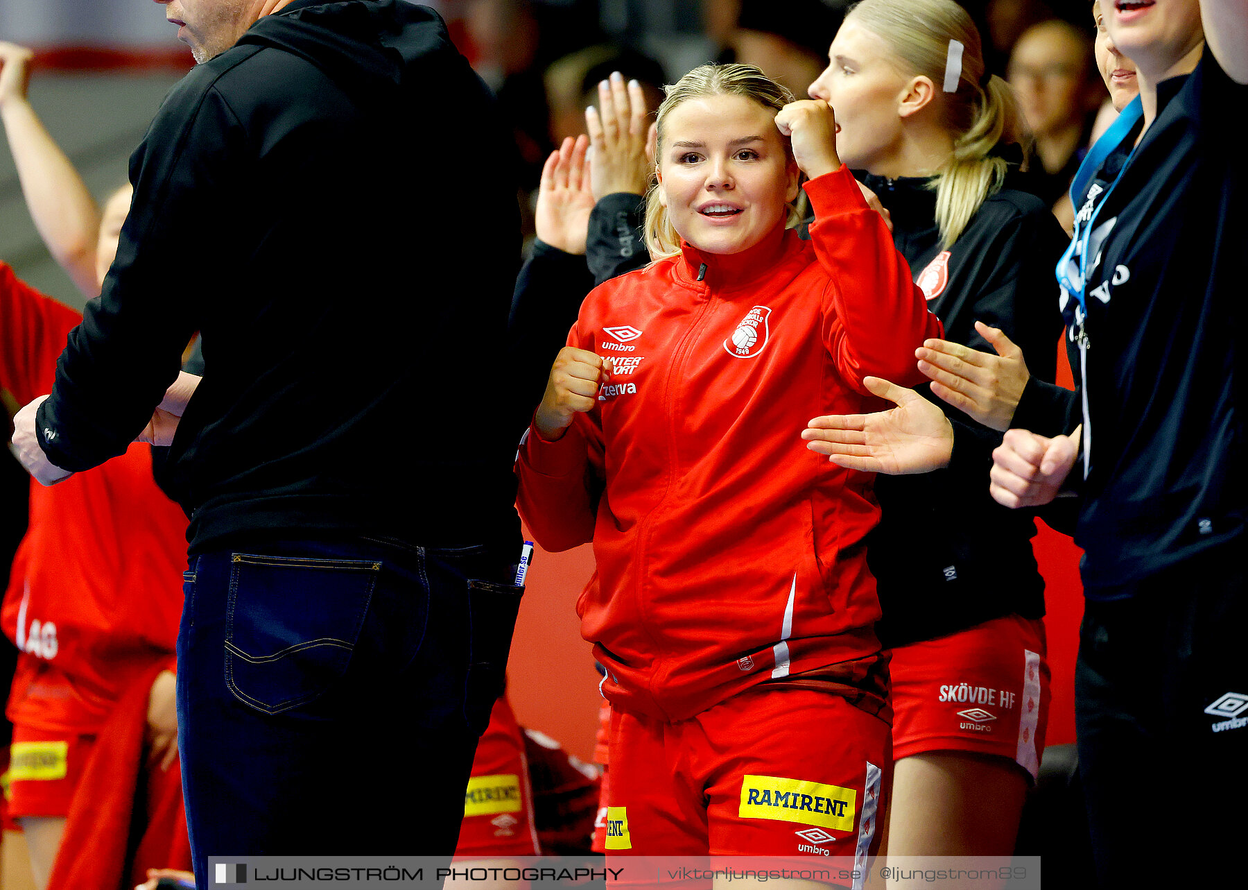 USM F18 Steg 4 Skövde HF-Kärra HF 13-23,dam,Skövde Idrottshall,Skövde,Sverige,Ungdoms-SM,Handboll,2024,331912