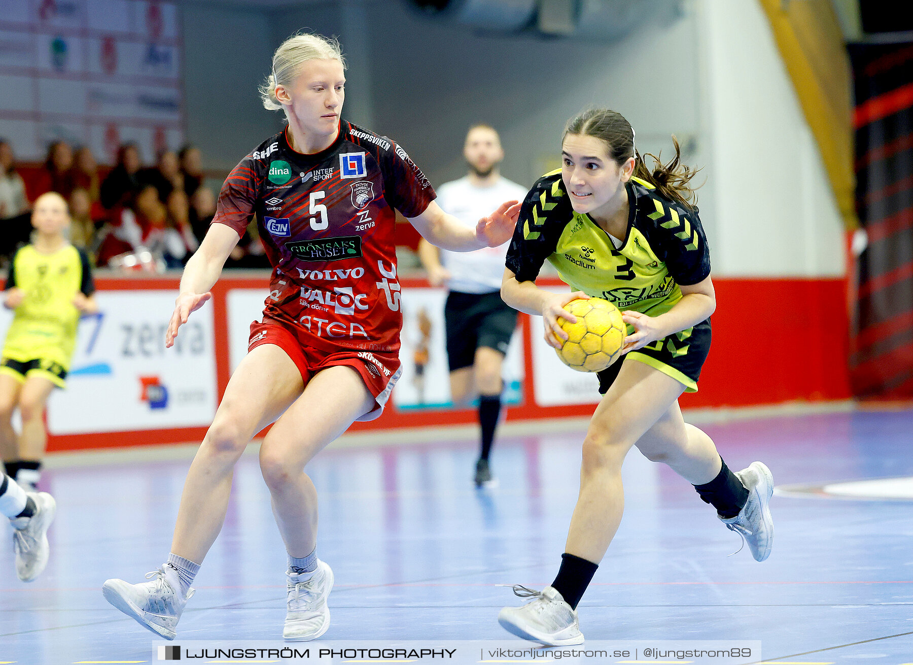 USM F18 Steg 4 Skövde HF-Kärra HF 13-23,dam,Skövde Idrottshall,Skövde,Sverige,Ungdoms-SM,Handboll,2024,331916