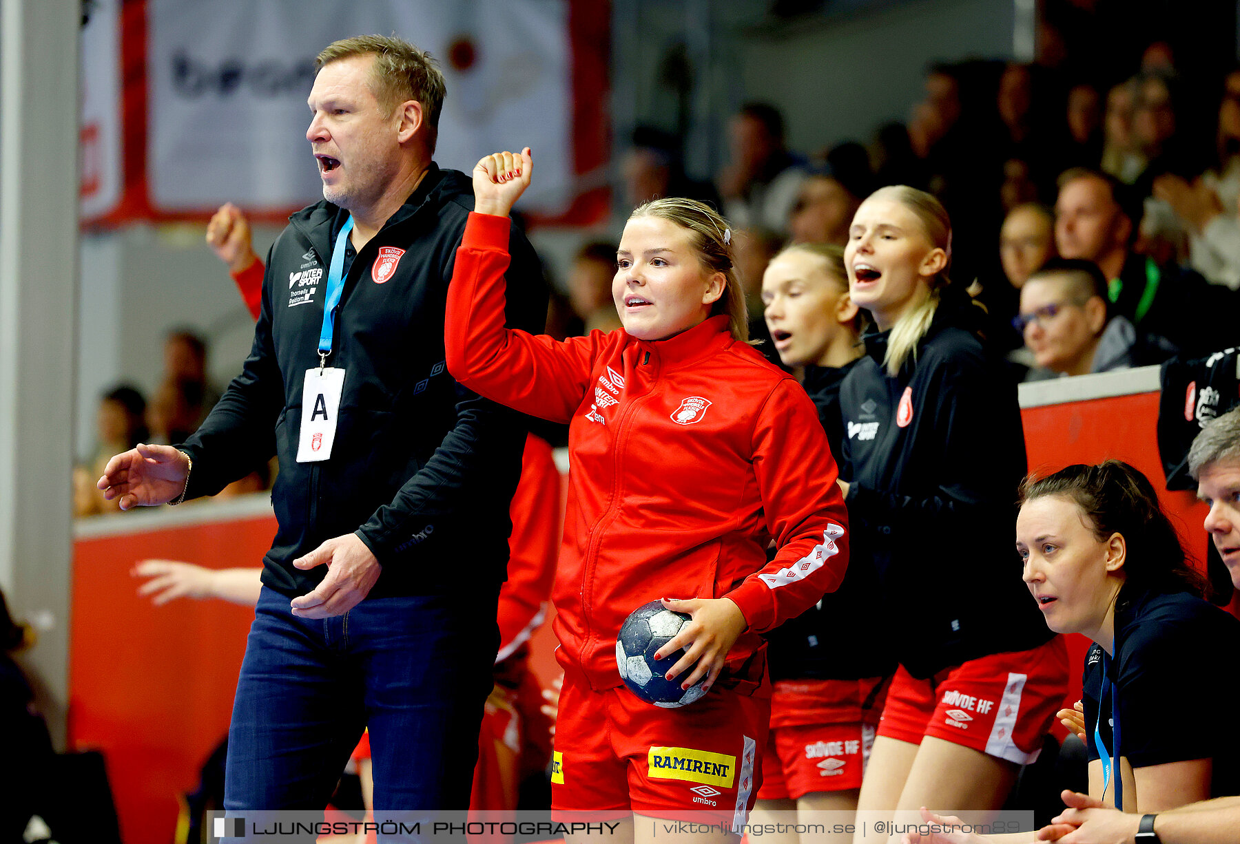 USM F18 Steg 4 Skövde HF-Kärra HF 13-23,dam,Skövde Idrottshall,Skövde,Sverige,Ungdoms-SM,Handboll,2024,331923