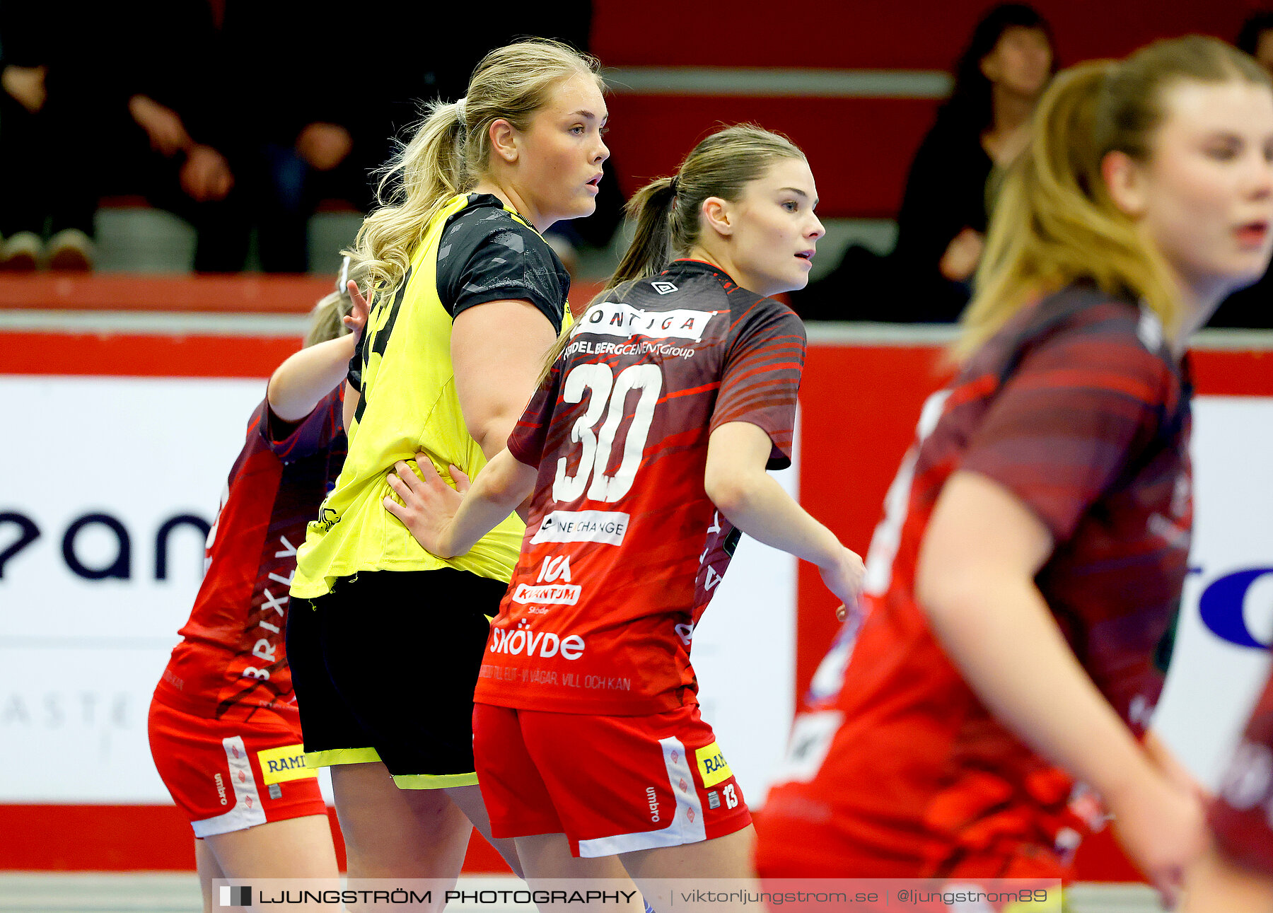 USM F18 Steg 4 Skövde HF-Kärra HF 13-23,dam,Skövde Idrottshall,Skövde,Sverige,Ungdoms-SM,Handboll,2024,331936