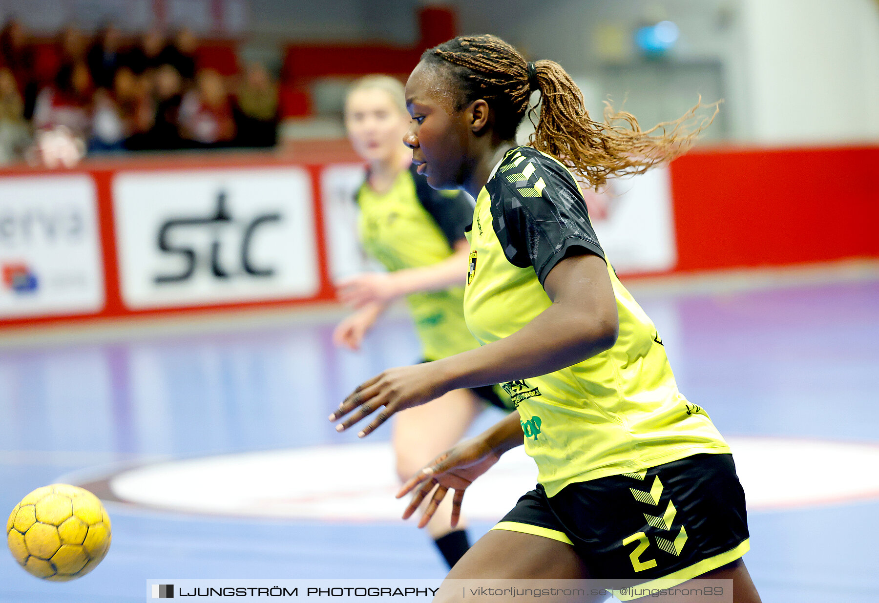 USM F18 Steg 4 Skövde HF-Kärra HF 13-23,dam,Skövde Idrottshall,Skövde,Sverige,Ungdoms-SM,Handboll,2024,331951