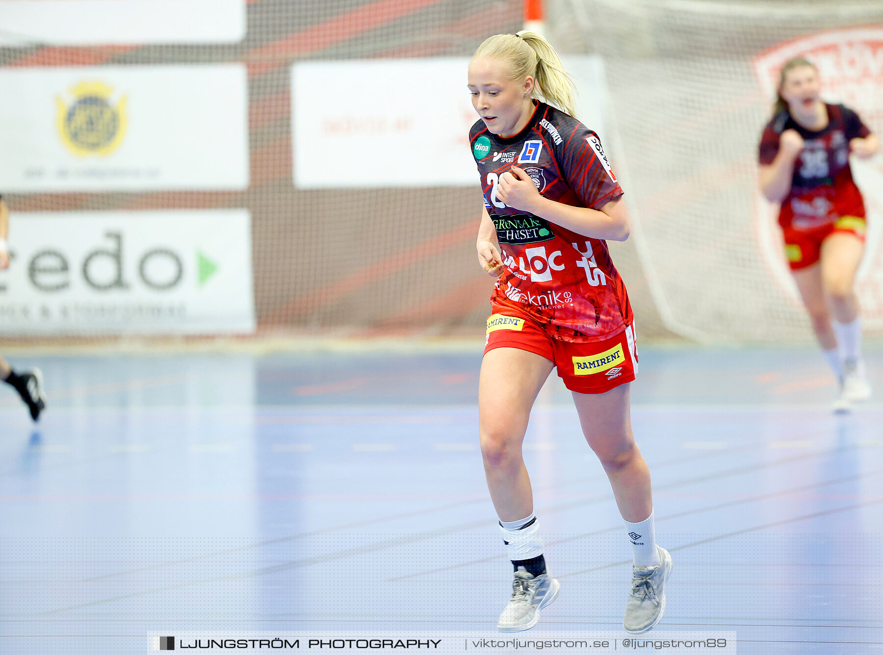 USM F18 Steg 4 Skövde HF-Kärra HF 13-23,dam,Skövde Idrottshall,Skövde,Sverige,Ungdoms-SM,Handboll,2024,331952