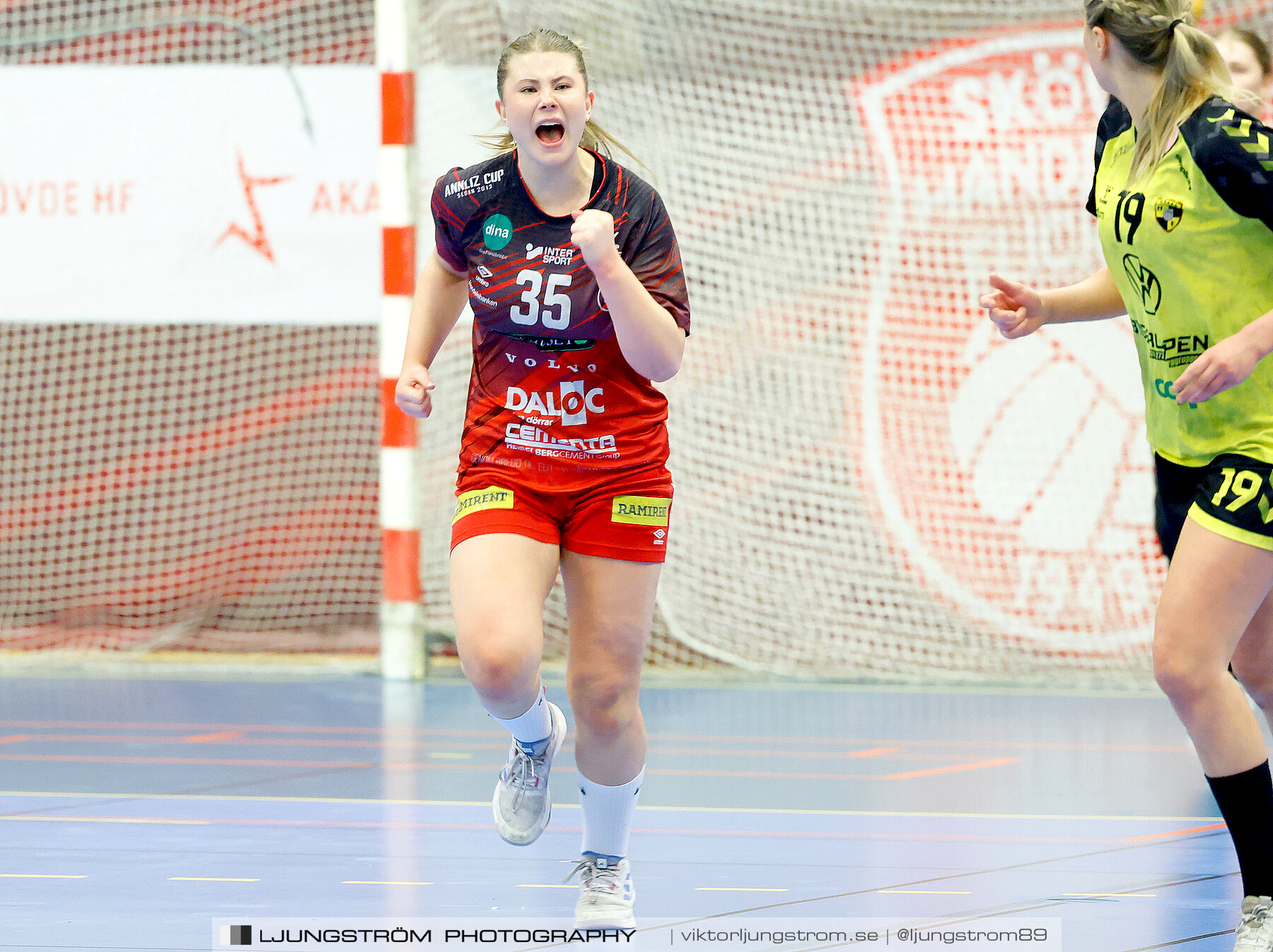 USM F18 Steg 4 Skövde HF-Kärra HF 13-23,dam,Skövde Idrottshall,Skövde,Sverige,Ungdoms-SM,Handboll,2024,331954
