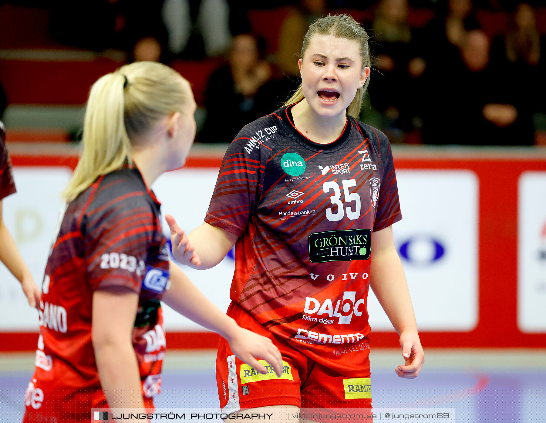 USM F18 Steg 4 Skövde HF-Kärra HF 13-23,dam,Skövde Idrottshall,Skövde,Sverige,Ungdoms-SM,Handboll,2024,331959
