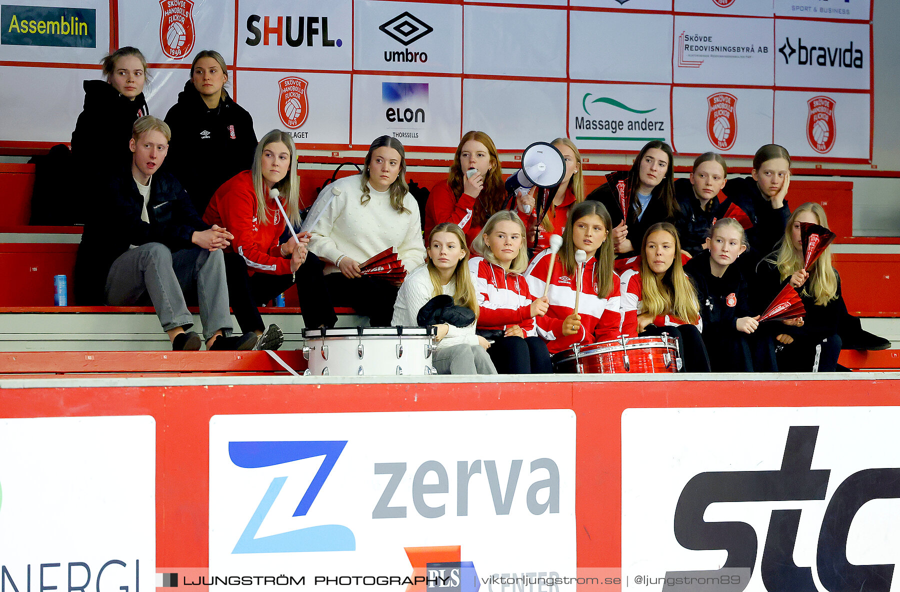 USM F18 Steg 4 Skövde HF-Kärra HF 13-23,dam,Skövde Idrottshall,Skövde,Sverige,Ungdoms-SM,Handboll,2024,331967