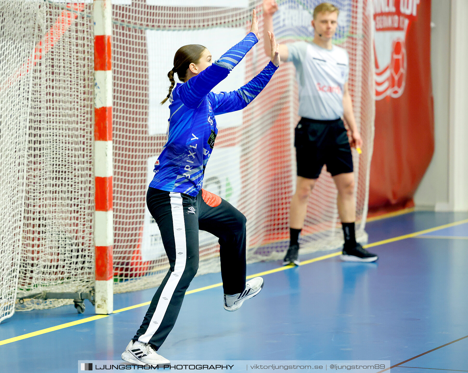 USM F18 Steg 4 Skövde HF-Kärra HF 13-23,dam,Skövde Idrottshall,Skövde,Sverige,Ungdoms-SM,Handboll,2024,331971