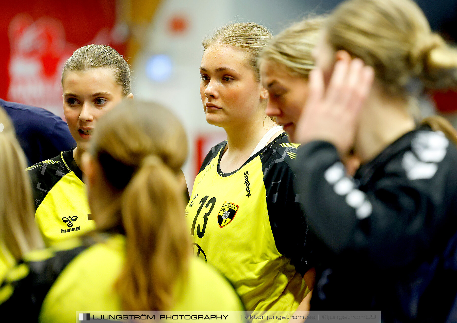 USM F18 Steg 4 Skövde HF-Kärra HF 13-23,dam,Skövde Idrottshall,Skövde,Sverige,Ungdoms-SM,Handboll,2024,331987