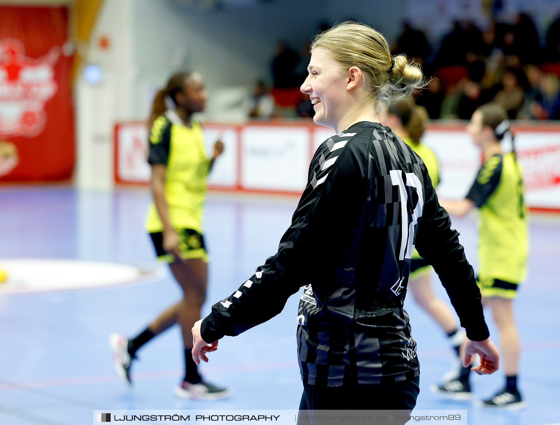 USM F18 Steg 4 Skövde HF-Kärra HF 13-23,dam,Skövde Idrottshall,Skövde,Sverige,Ungdoms-SM,Handboll,2024,331988