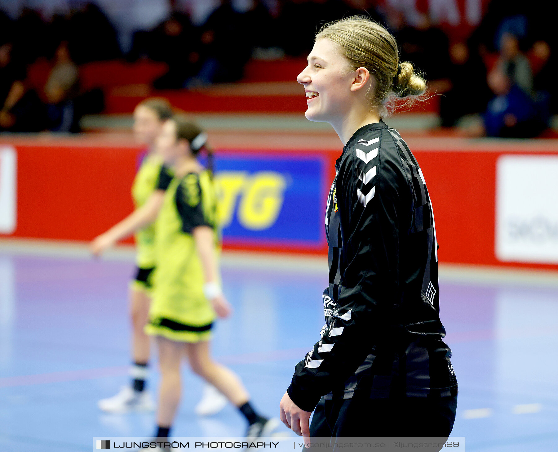 USM F18 Steg 4 Skövde HF-Kärra HF 13-23,dam,Skövde Idrottshall,Skövde,Sverige,Ungdoms-SM,Handboll,2024,331990