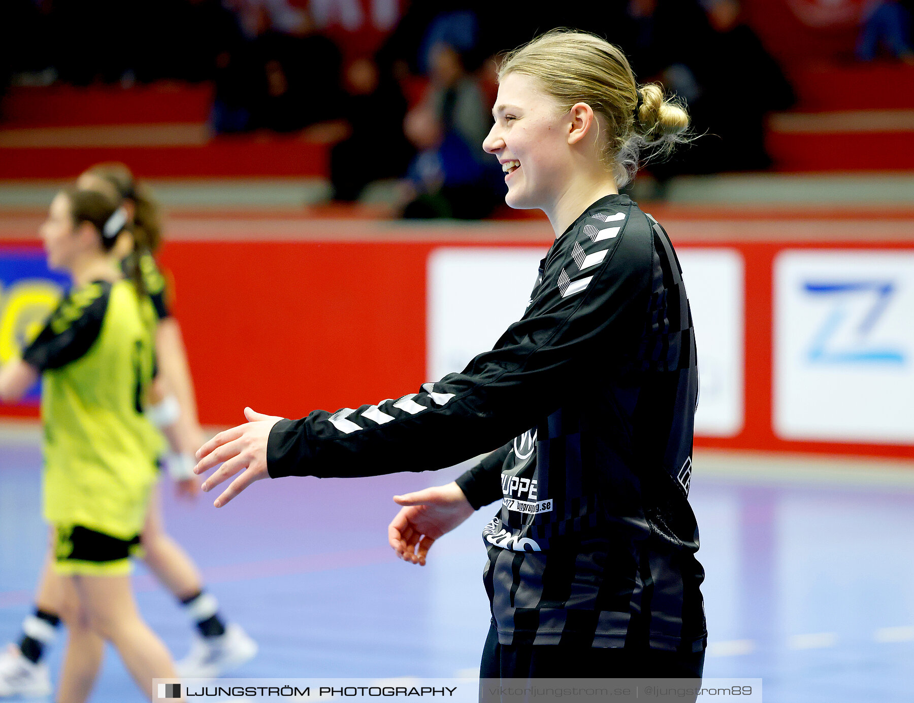 USM F18 Steg 4 Skövde HF-Kärra HF 13-23,dam,Skövde Idrottshall,Skövde,Sverige,Ungdoms-SM,Handboll,2024,331991