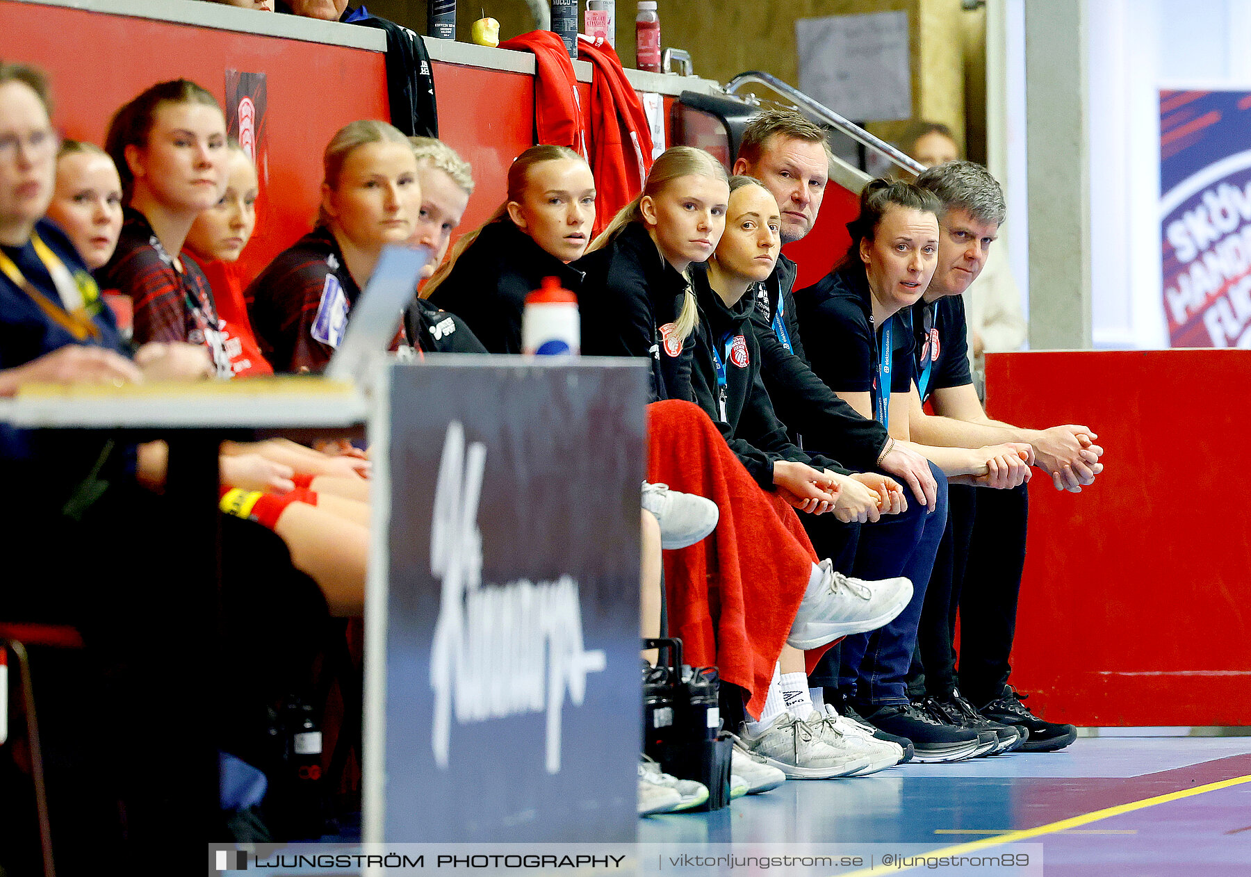 USM F18 Steg 4 Skövde HF-Kärra HF 13-23,dam,Skövde Idrottshall,Skövde,Sverige,Ungdoms-SM,Handboll,2024,332005