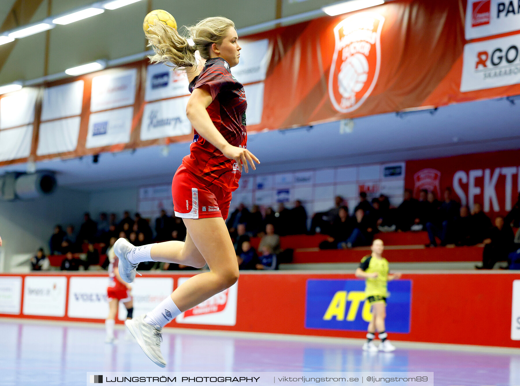 USM F18 Steg 4 Skövde HF-Kärra HF 13-23,dam,Skövde Idrottshall,Skövde,Sverige,Ungdoms-SM,Handboll,2024,332017