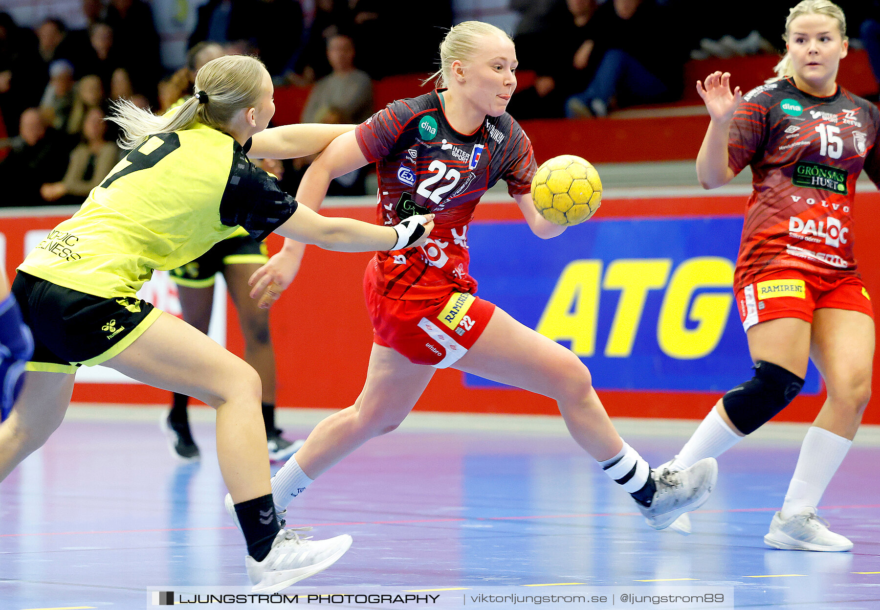 USM F18 Steg 4 Skövde HF-Kärra HF 13-23,dam,Skövde Idrottshall,Skövde,Sverige,Ungdoms-SM,Handboll,2024,332026