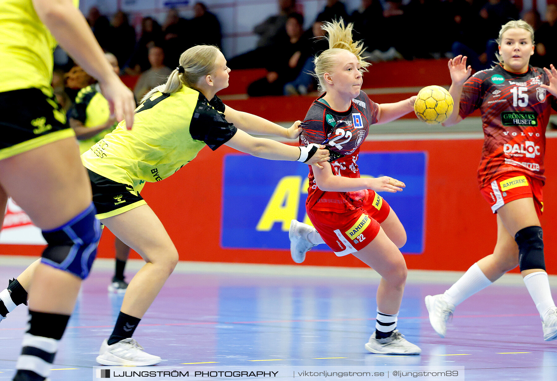 USM F18 Steg 4 Skövde HF-Kärra HF 13-23,dam,Skövde Idrottshall,Skövde,Sverige,Ungdoms-SM,Handboll,2024,332027
