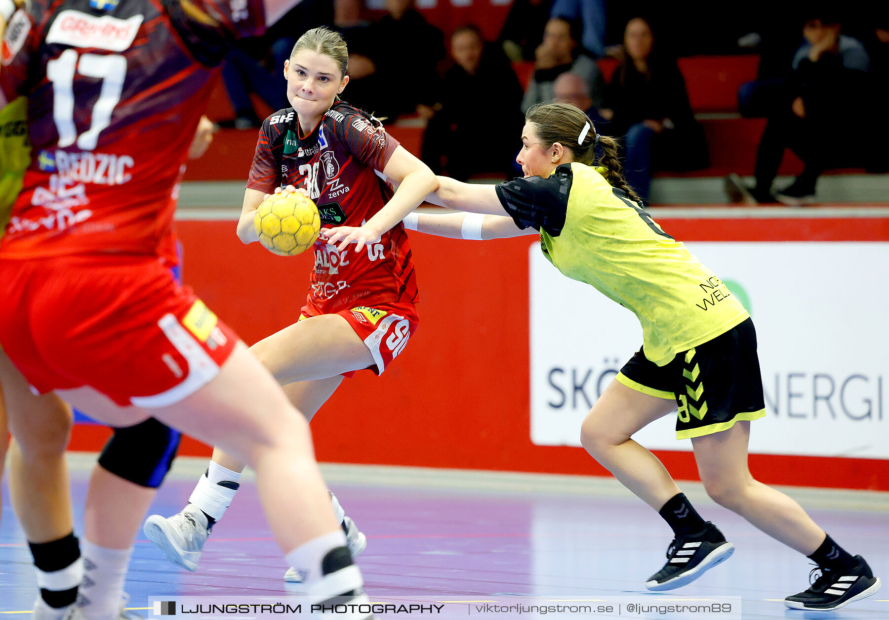 USM F18 Steg 4 Skövde HF-Kärra HF 13-23,dam,Skövde Idrottshall,Skövde,Sverige,Ungdoms-SM,Handboll,2024,332039