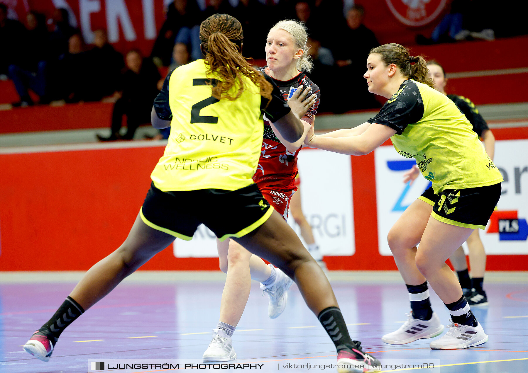 USM F18 Steg 4 Skövde HF-Kärra HF 13-23,dam,Skövde Idrottshall,Skövde,Sverige,Ungdoms-SM,Handboll,2024,332045