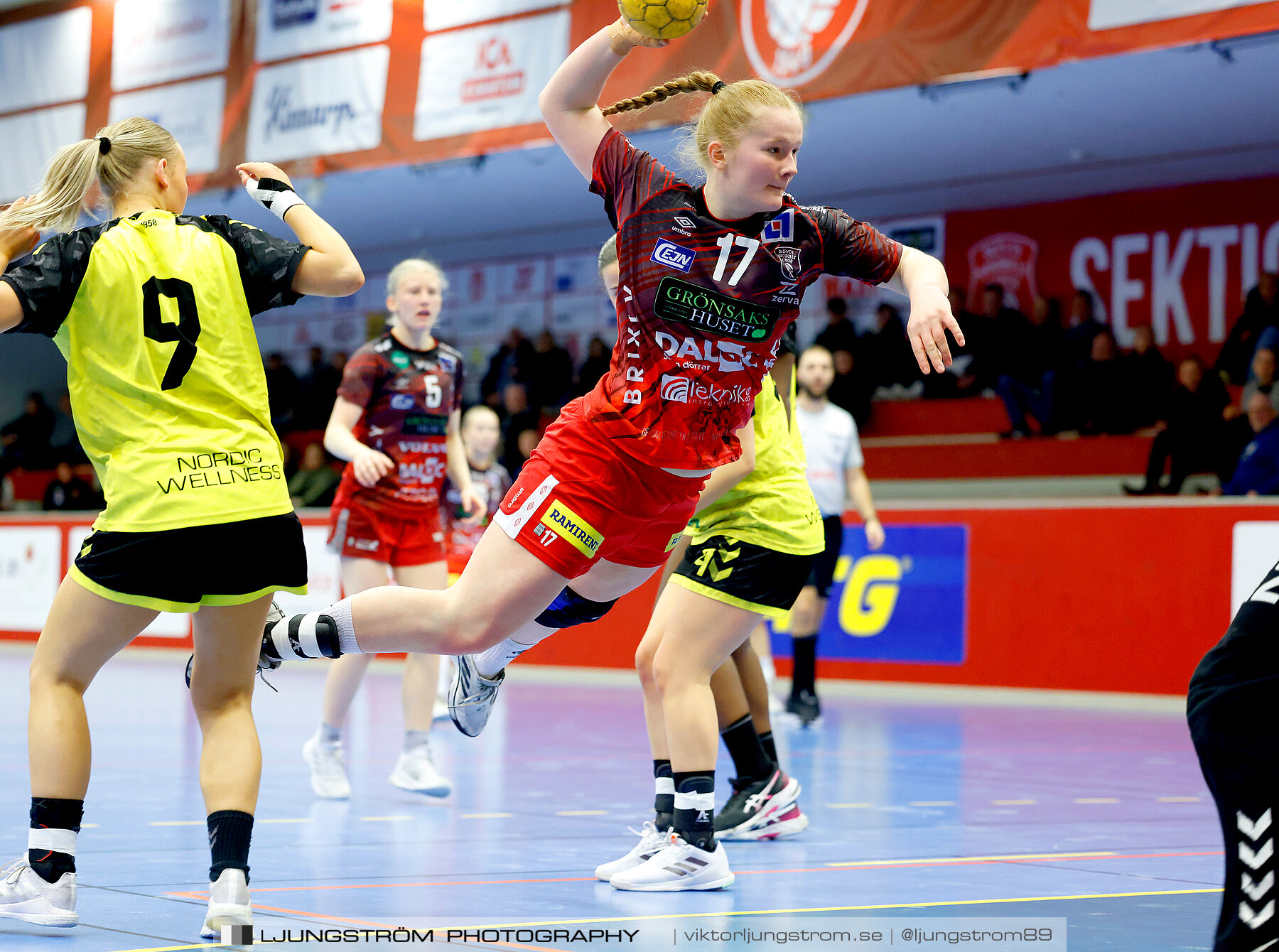 USM F18 Steg 4 Skövde HF-Kärra HF 13-23,dam,Skövde Idrottshall,Skövde,Sverige,Ungdoms-SM,Handboll,2024,332050