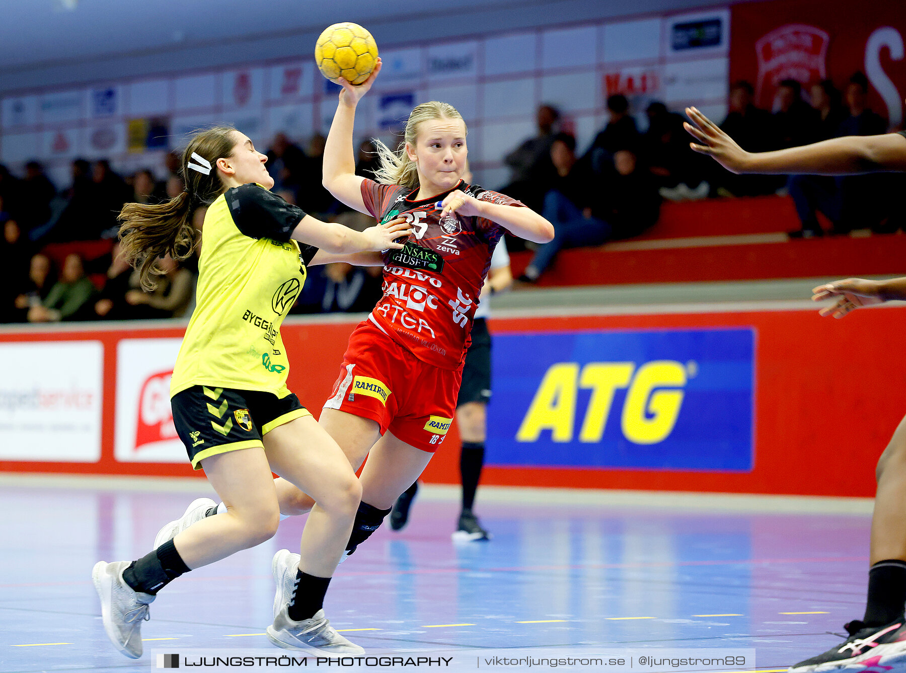USM F18 Steg 4 Skövde HF-Kärra HF 13-23,dam,Skövde Idrottshall,Skövde,Sverige,Ungdoms-SM,Handboll,2024,332055