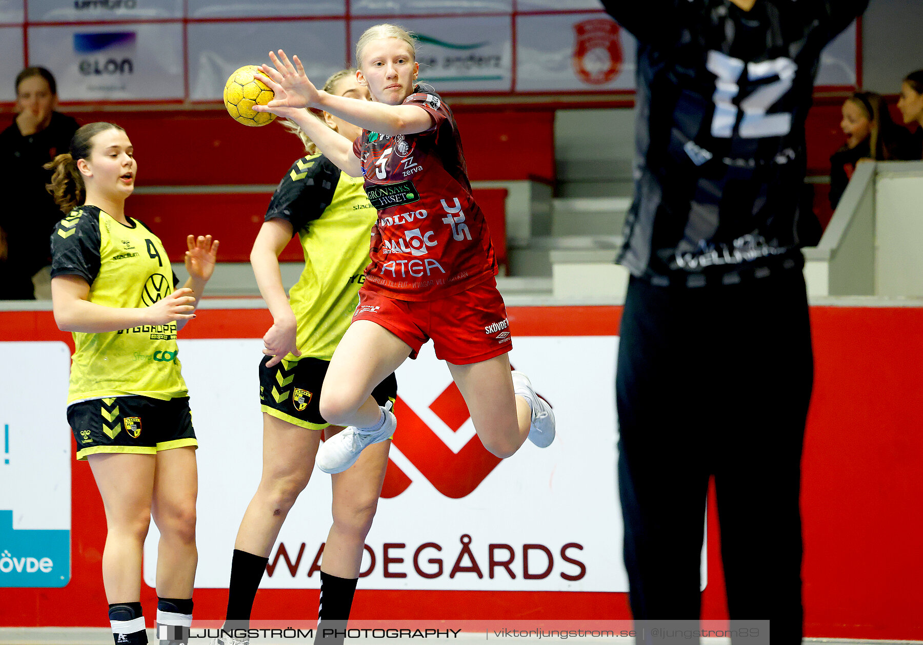 USM F18 Steg 4 Skövde HF-Kärra HF 13-23,dam,Skövde Idrottshall,Skövde,Sverige,Ungdoms-SM,Handboll,2024,332081