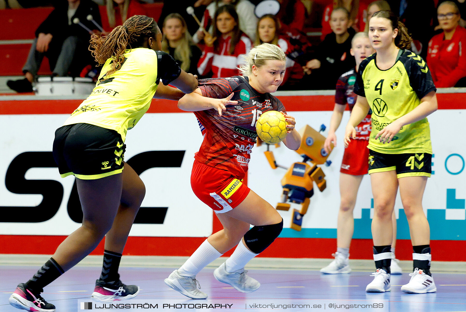 USM F18 Steg 4 Skövde HF-Kärra HF 13-23,dam,Skövde Idrottshall,Skövde,Sverige,Ungdoms-SM,Handboll,2024,332090