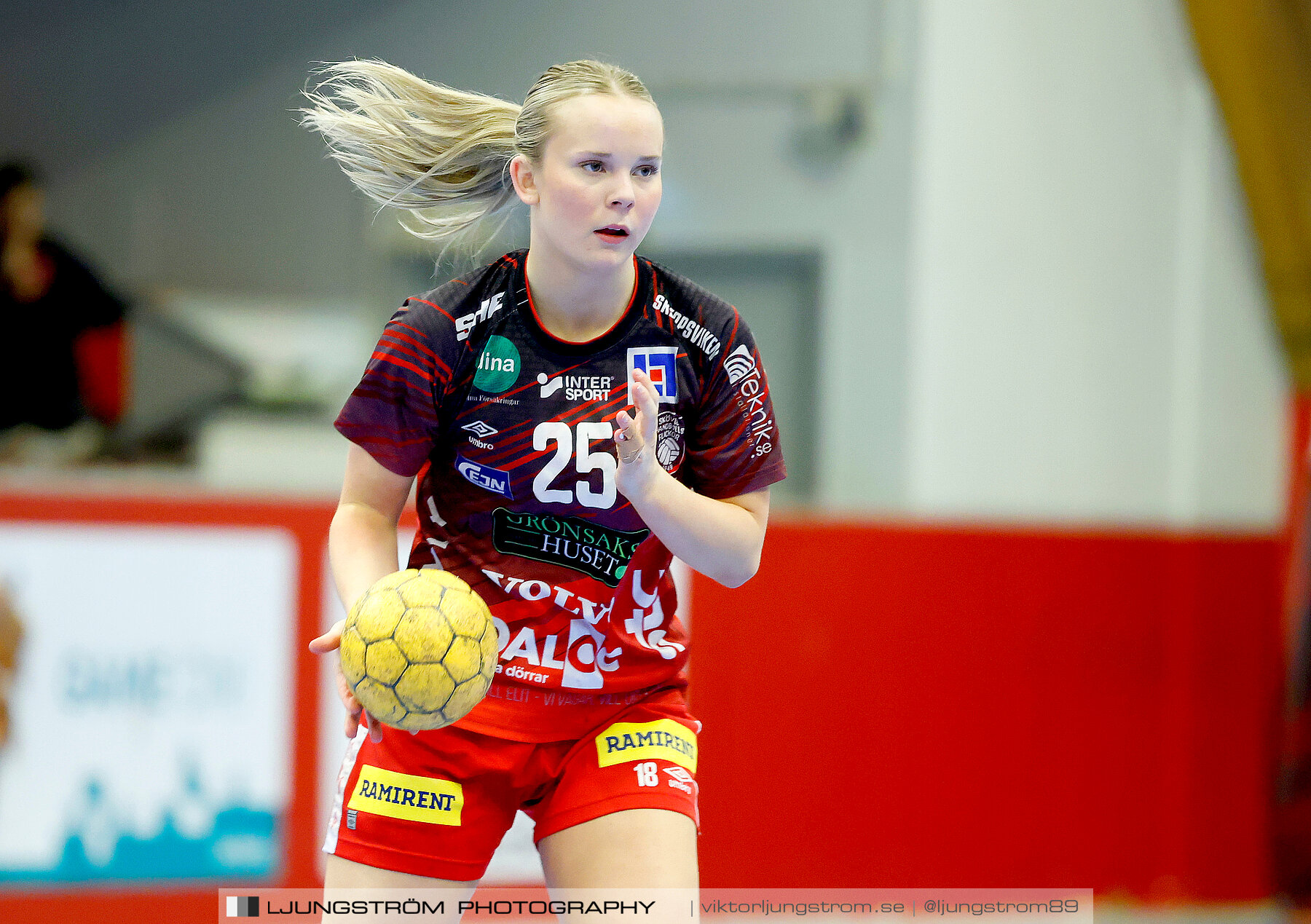 USM F18 Steg 4 Skövde HF-Kärra HF 13-23,dam,Skövde Idrottshall,Skövde,Sverige,Ungdoms-SM,Handboll,2024,332098