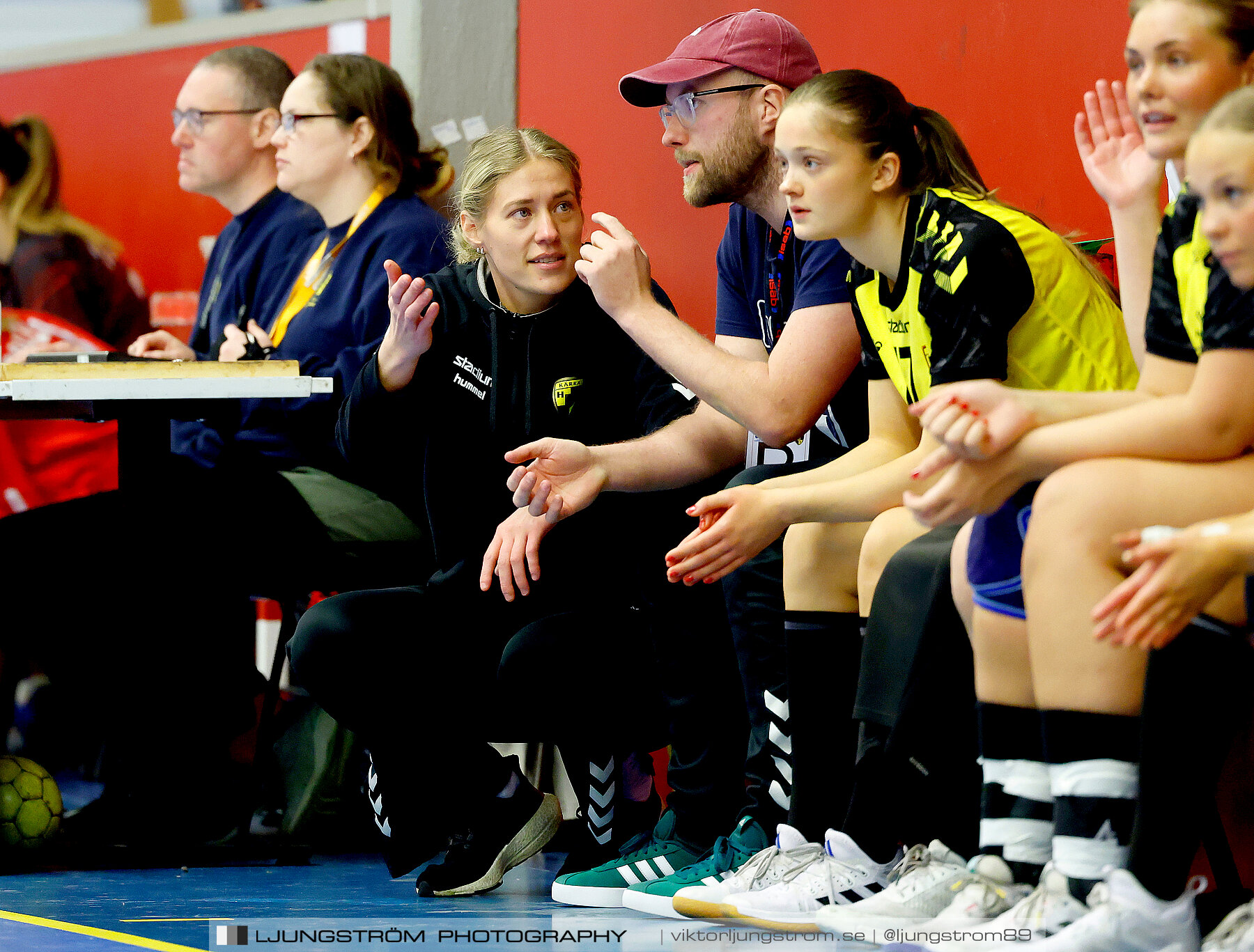 USM F18 Steg 4 Skövde HF-Kärra HF 13-23,dam,Skövde Idrottshall,Skövde,Sverige,Ungdoms-SM,Handboll,2024,332100