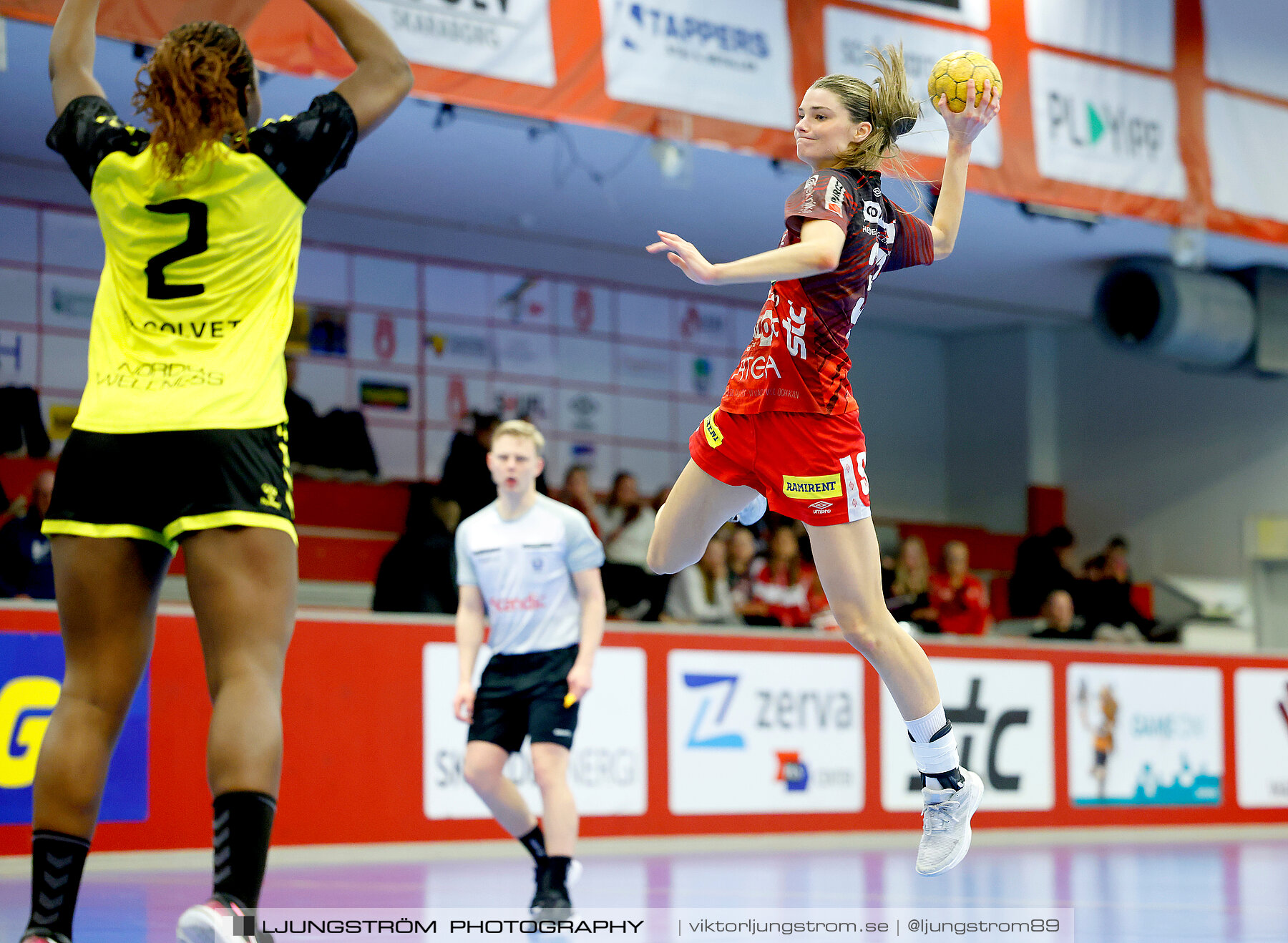 USM F18 Steg 4 Skövde HF-Kärra HF 13-23,dam,Skövde Idrottshall,Skövde,Sverige,Ungdoms-SM,Handboll,2024,332103