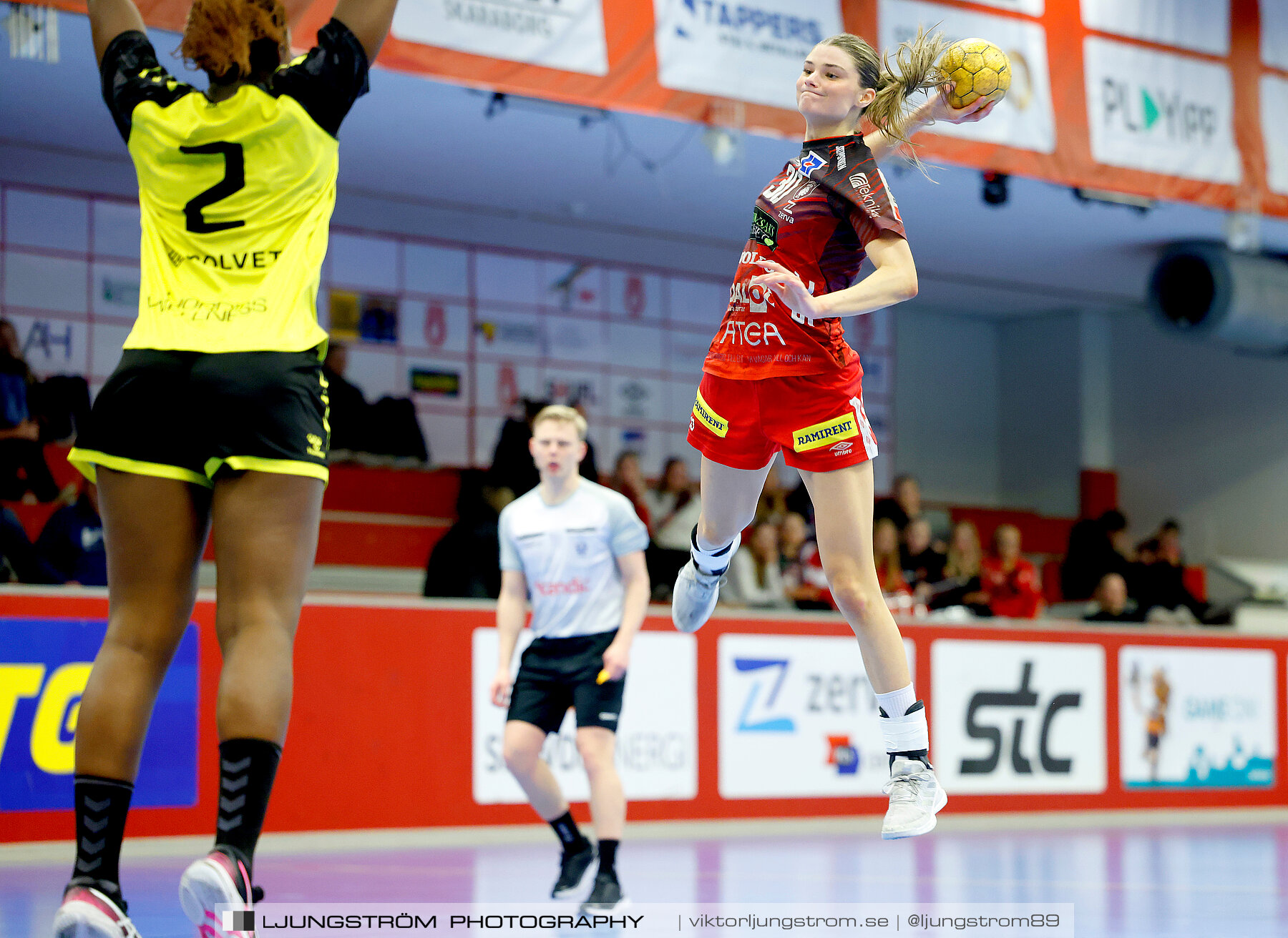 USM F18 Steg 4 Skövde HF-Kärra HF 13-23,dam,Skövde Idrottshall,Skövde,Sverige,Ungdoms-SM,Handboll,2024,332104