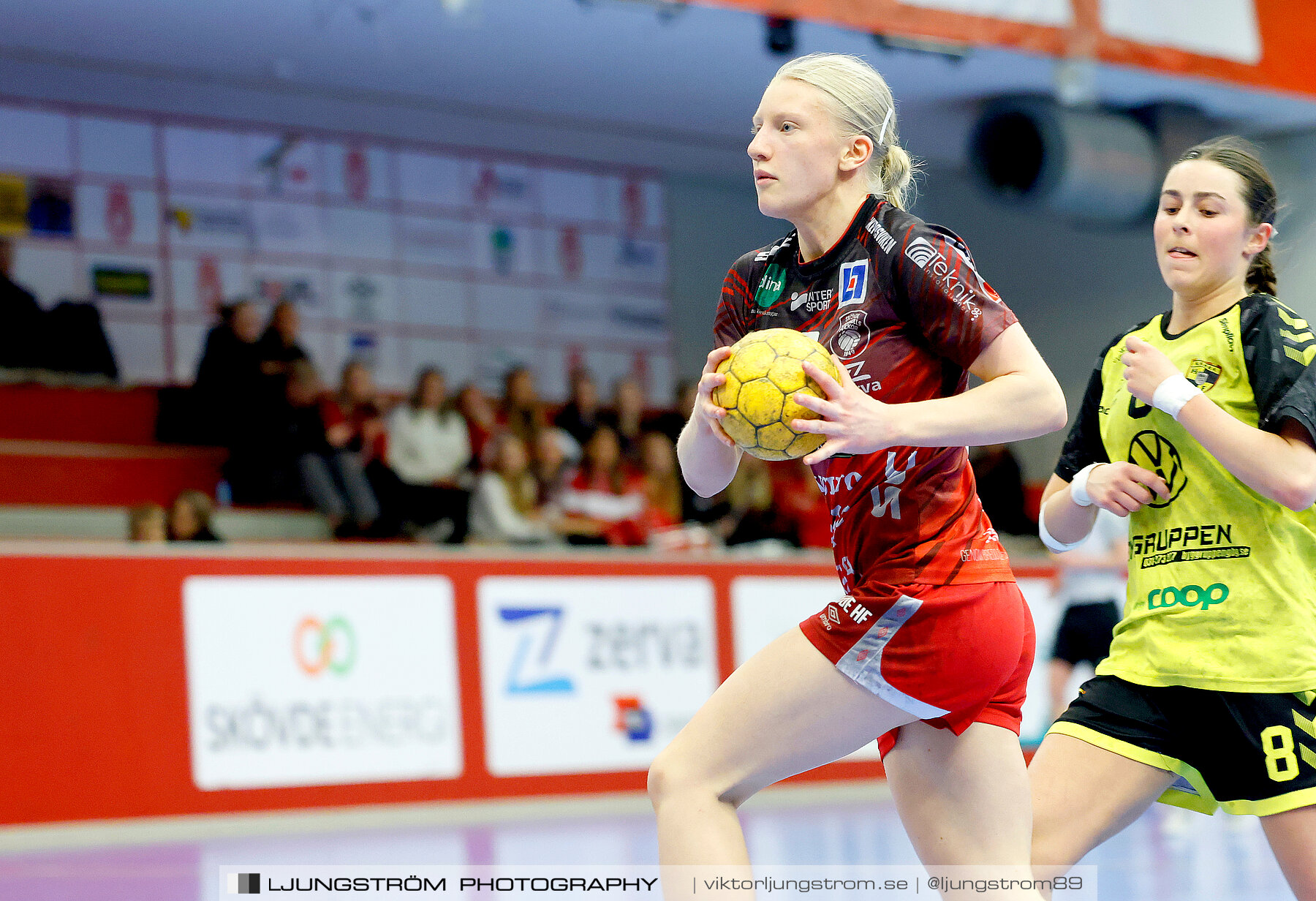 USM F18 Steg 4 Skövde HF-Kärra HF 13-23,dam,Skövde Idrottshall,Skövde,Sverige,Ungdoms-SM,Handboll,2024,332108