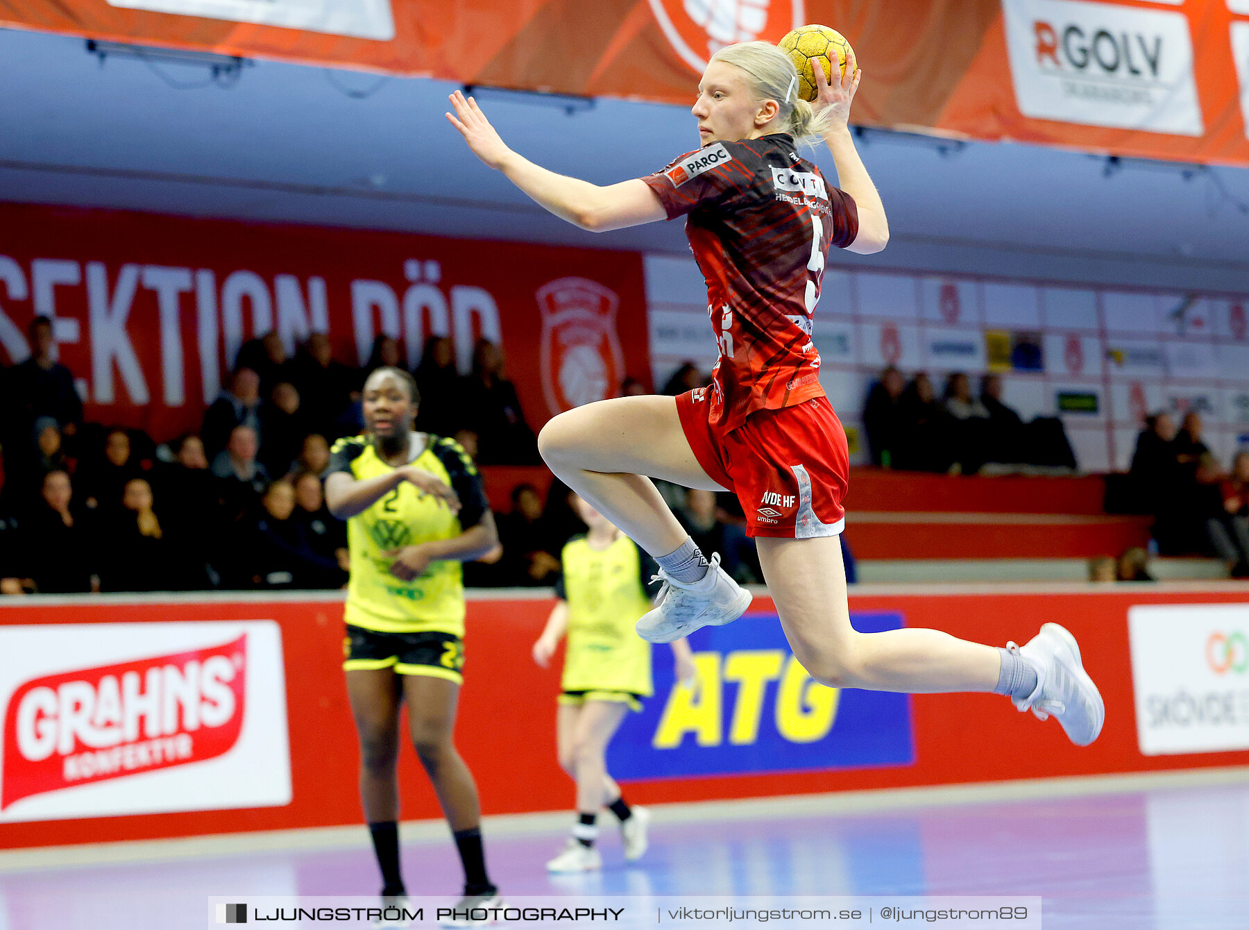 USM F18 Steg 4 Skövde HF-Kärra HF 13-23,dam,Skövde Idrottshall,Skövde,Sverige,Ungdoms-SM,Handboll,2024,332109