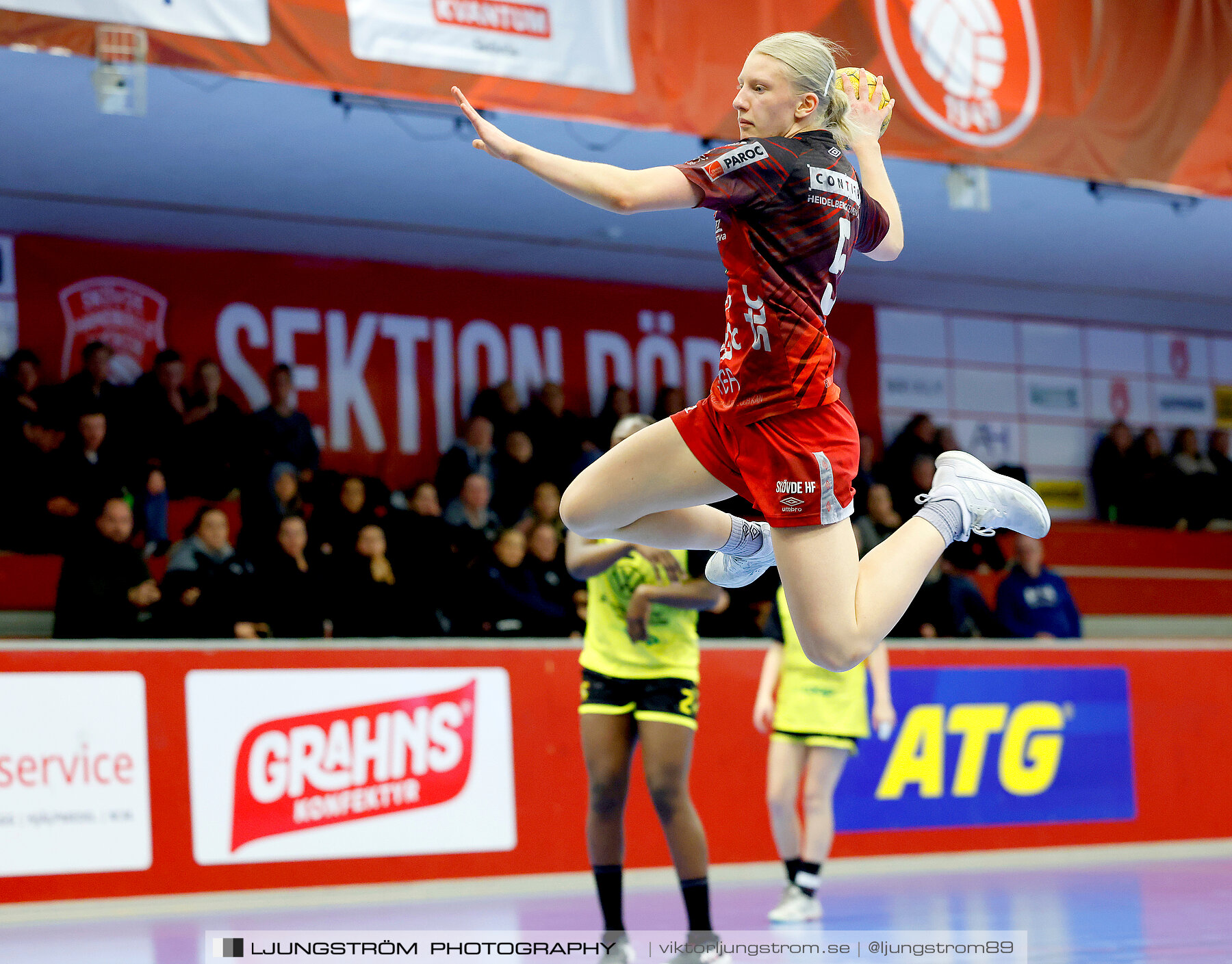 USM F18 Steg 4 Skövde HF-Kärra HF 13-23,dam,Skövde Idrottshall,Skövde,Sverige,Ungdoms-SM,Handboll,2024,332110