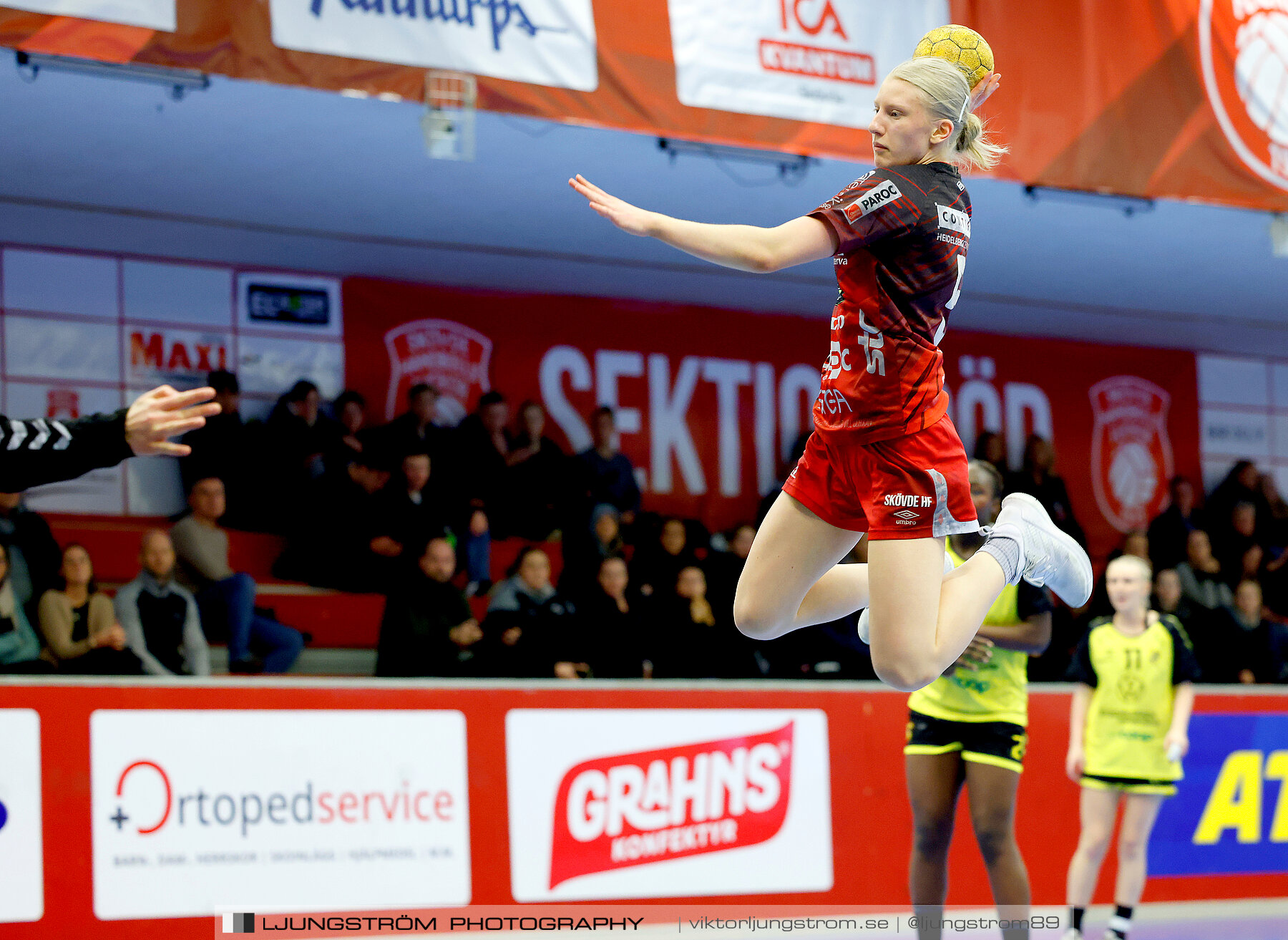 USM F18 Steg 4 Skövde HF-Kärra HF 13-23,dam,Skövde Idrottshall,Skövde,Sverige,Ungdoms-SM,Handboll,2024,332111