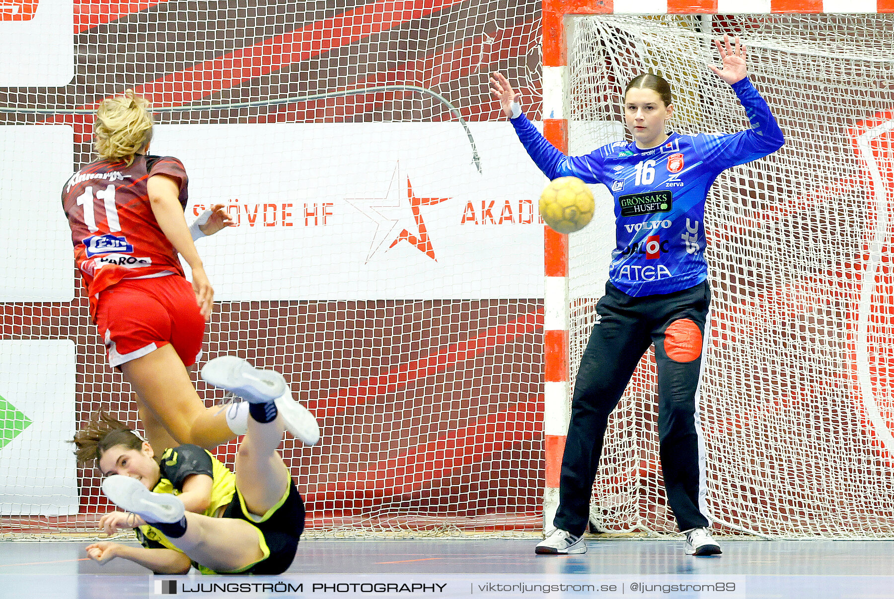 USM F18 Steg 4 Skövde HF-Kärra HF 13-23,dam,Skövde Idrottshall,Skövde,Sverige,Ungdoms-SM,Handboll,2024,332117