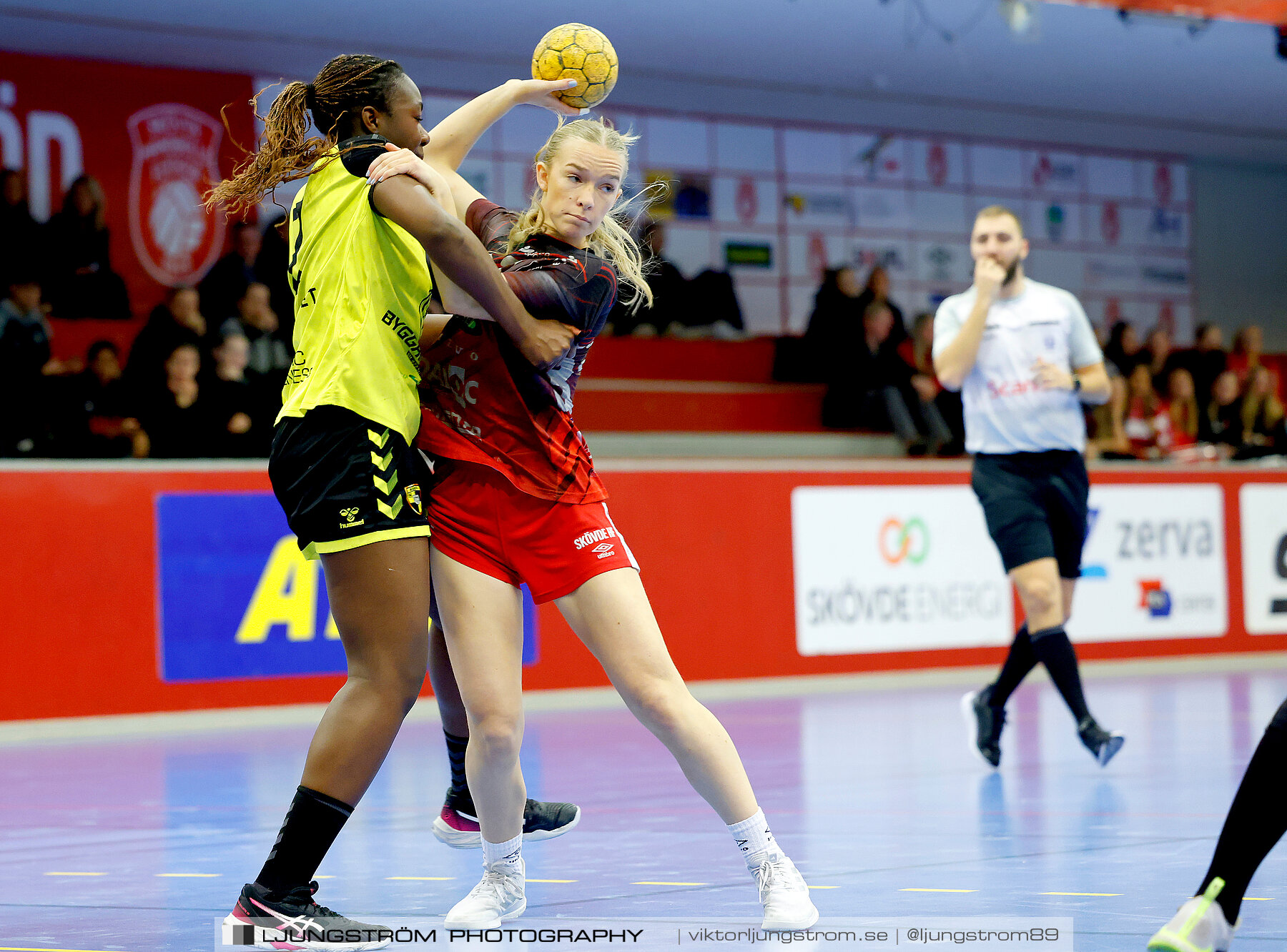 USM F18 Steg 4 Skövde HF-Kärra HF 13-23,dam,Skövde Idrottshall,Skövde,Sverige,Ungdoms-SM,Handboll,2024,332154