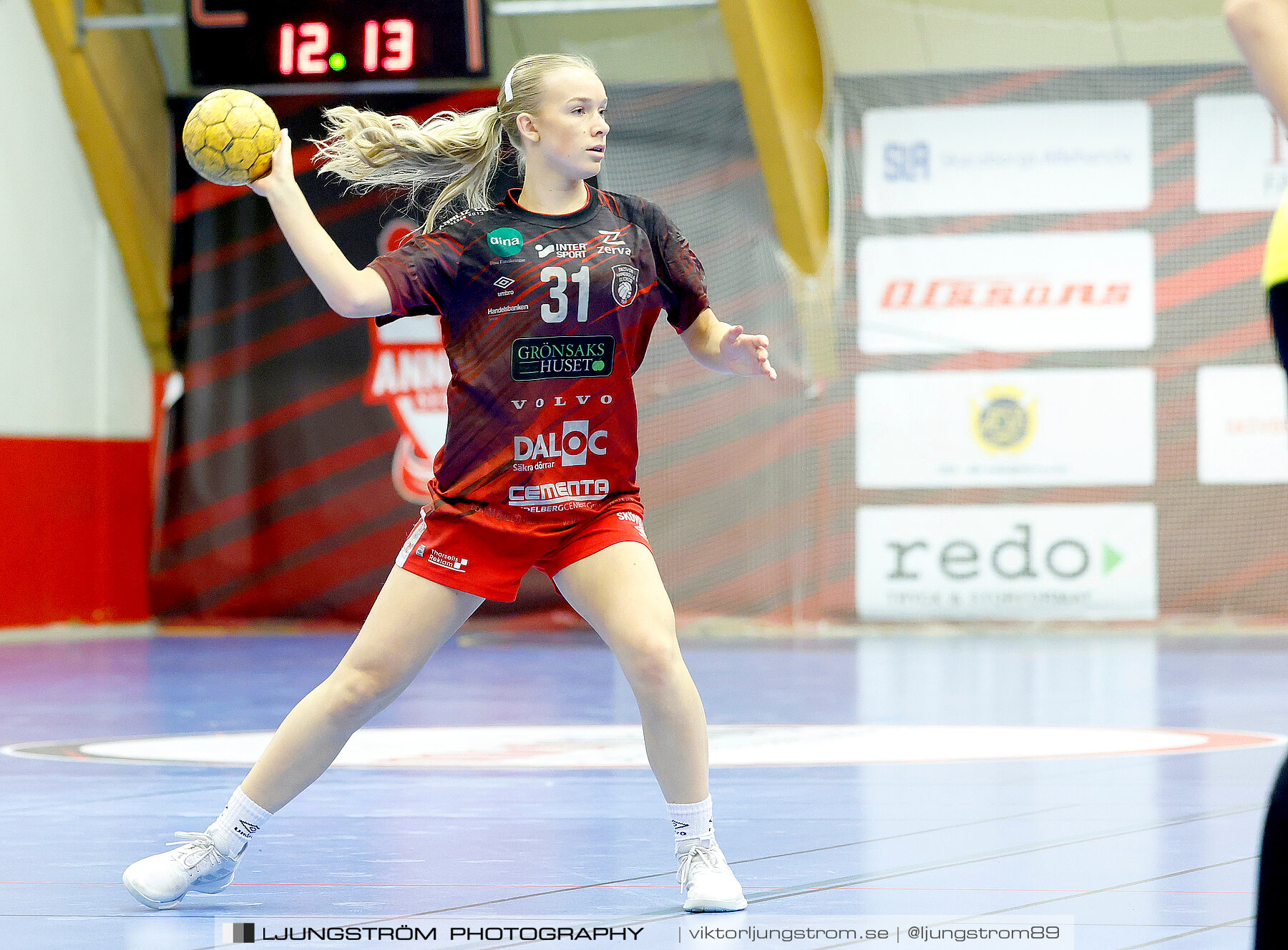 USM F18 Steg 4 Skövde HF-Kärra HF 13-23,dam,Skövde Idrottshall,Skövde,Sverige,Ungdoms-SM,Handboll,2024,332162