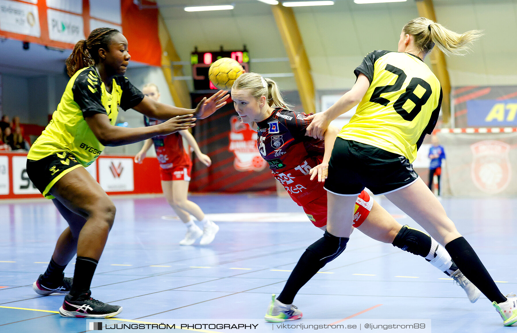 USM F18 Steg 4 Skövde HF-Kärra HF 13-23,dam,Skövde Idrottshall,Skövde,Sverige,Ungdoms-SM,Handboll,2024,332168